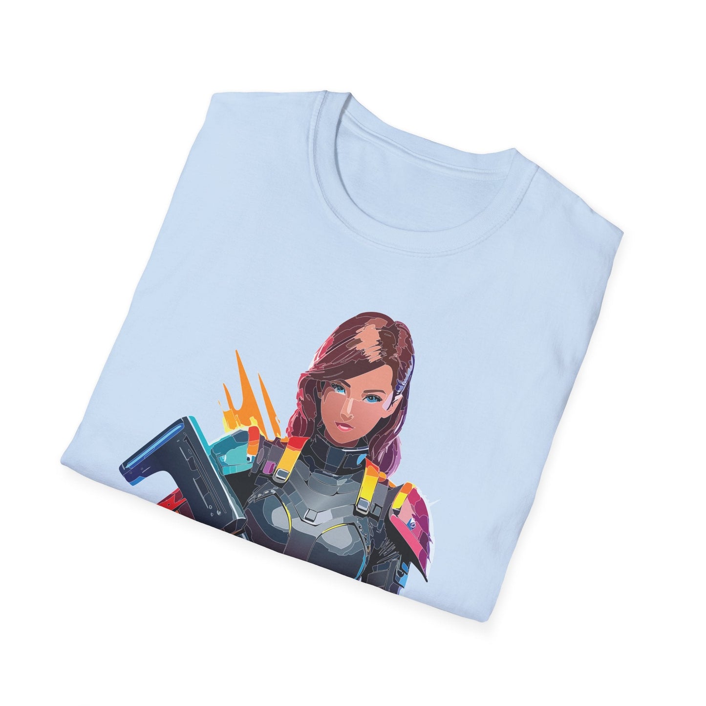 Robocop T Shirt Unisex Gildan Softstyle 64000 100 Percent Ring Spun Cotton Tee Casual Wear