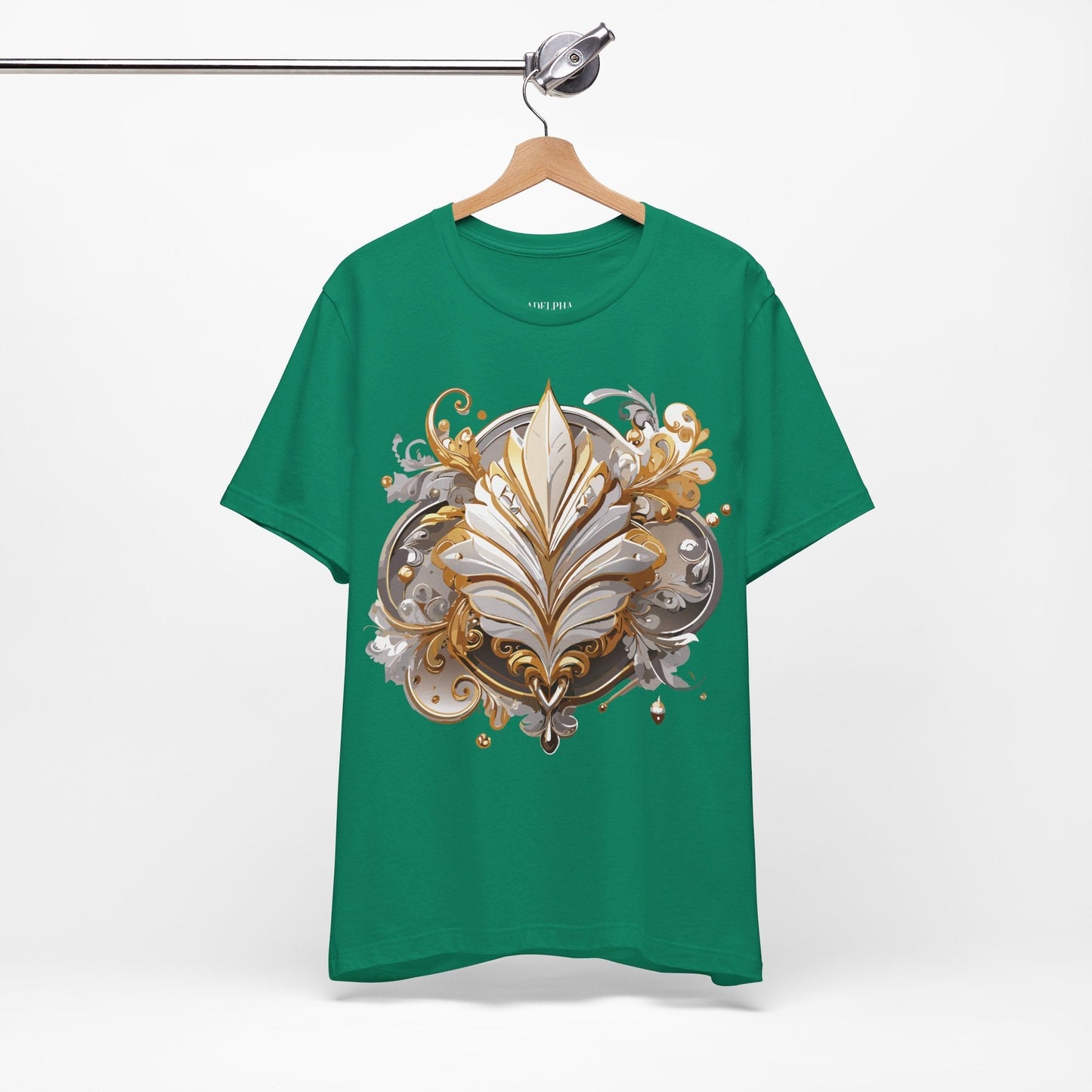 Jewelry Graphic Unisex 100 Cotton Vintage Treasure Art T-Shirt 11