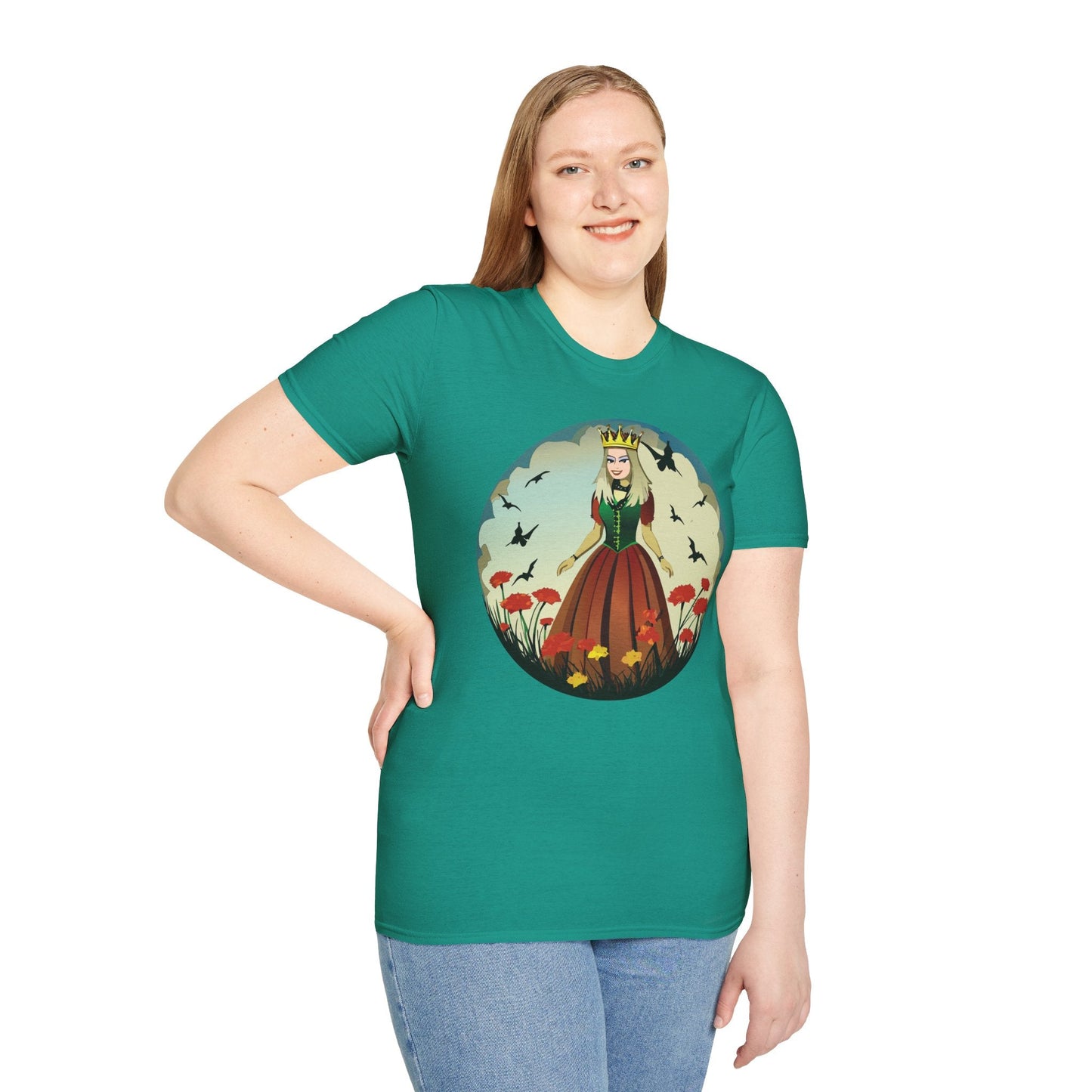 Womens Graphic T Shirts Art Design Tee Softstyle 64000 Unisex Short Sleeve Comfort