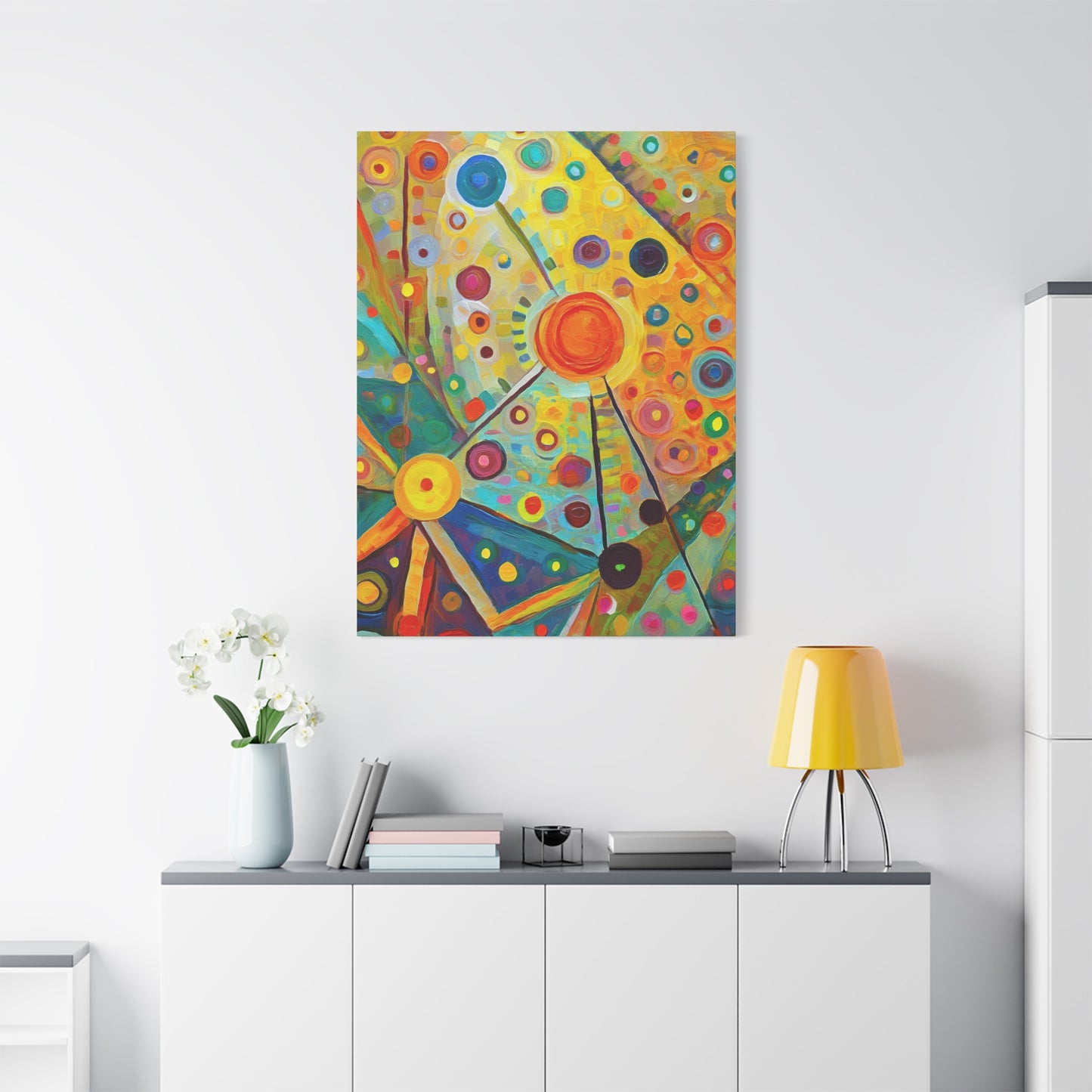Abstract Oil Painting Print Canvas 20x24,20x30,24x30 24x32,24x36,30x40 32x48,36x48,40x60 Pine-Wood Inner Frame ABS-136