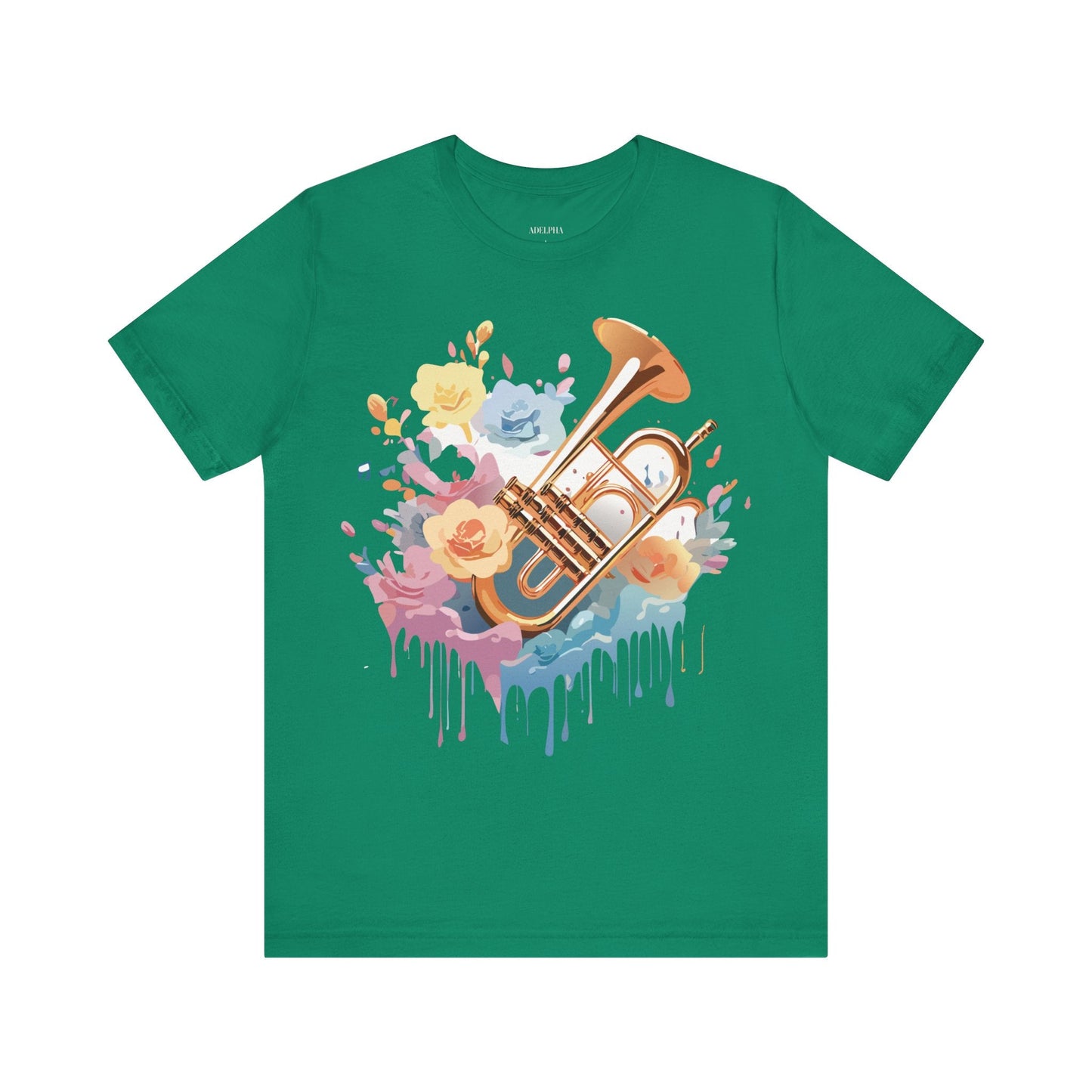 Music T Shirt Unisex Graphic Tee Vintage Artwork Adelpha Short Sleeve Art Design