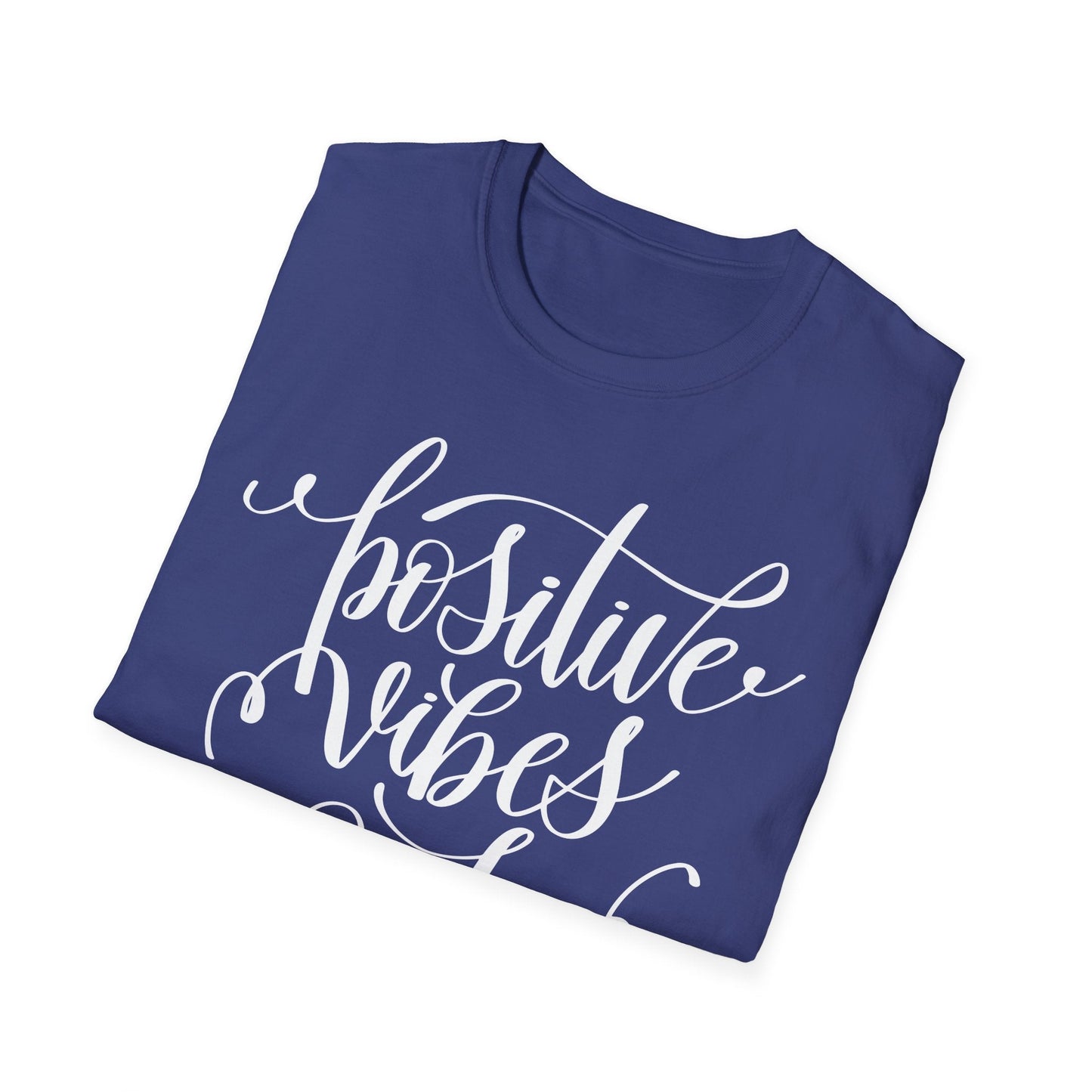 Positive Slogan T Shirts With Positive Words Unisex Short Sleeve Tee Gildan Softstyle 64000 Ring Spun Cotton