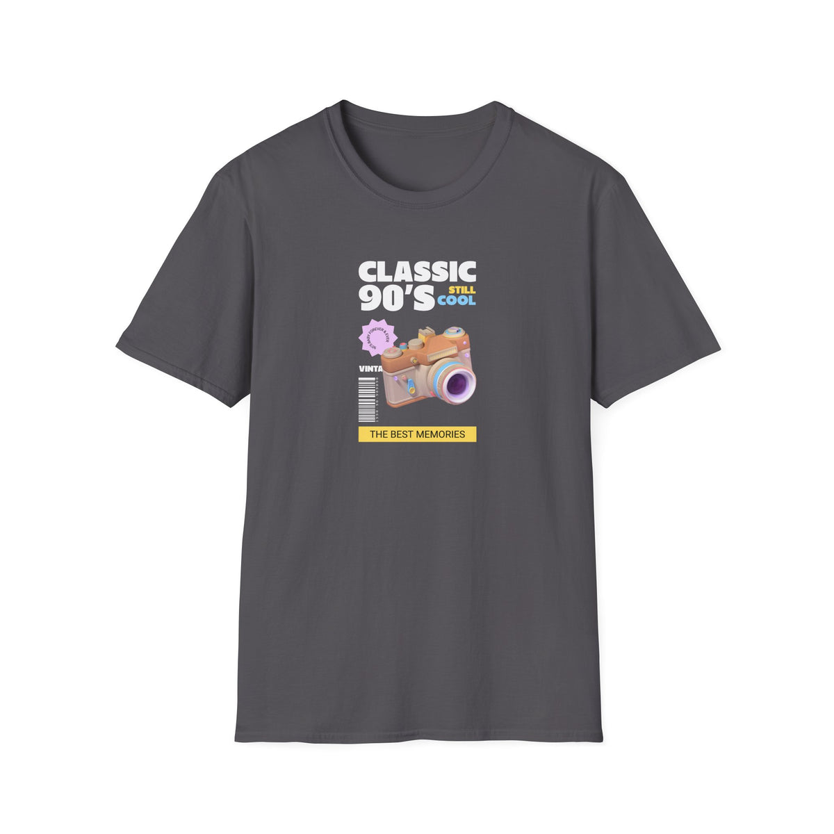 90s Retro Camera Photography Graphic Tee Gildan Unisex 100 Cotton Tee Shirt d201