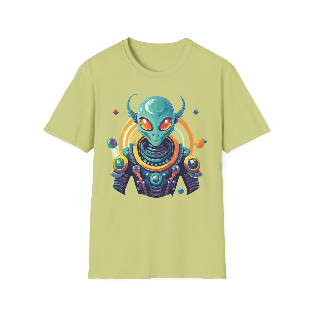 Alien Cosmos Graphic Tee Gildan Unisex 100 Cotton Tee Shirt a16