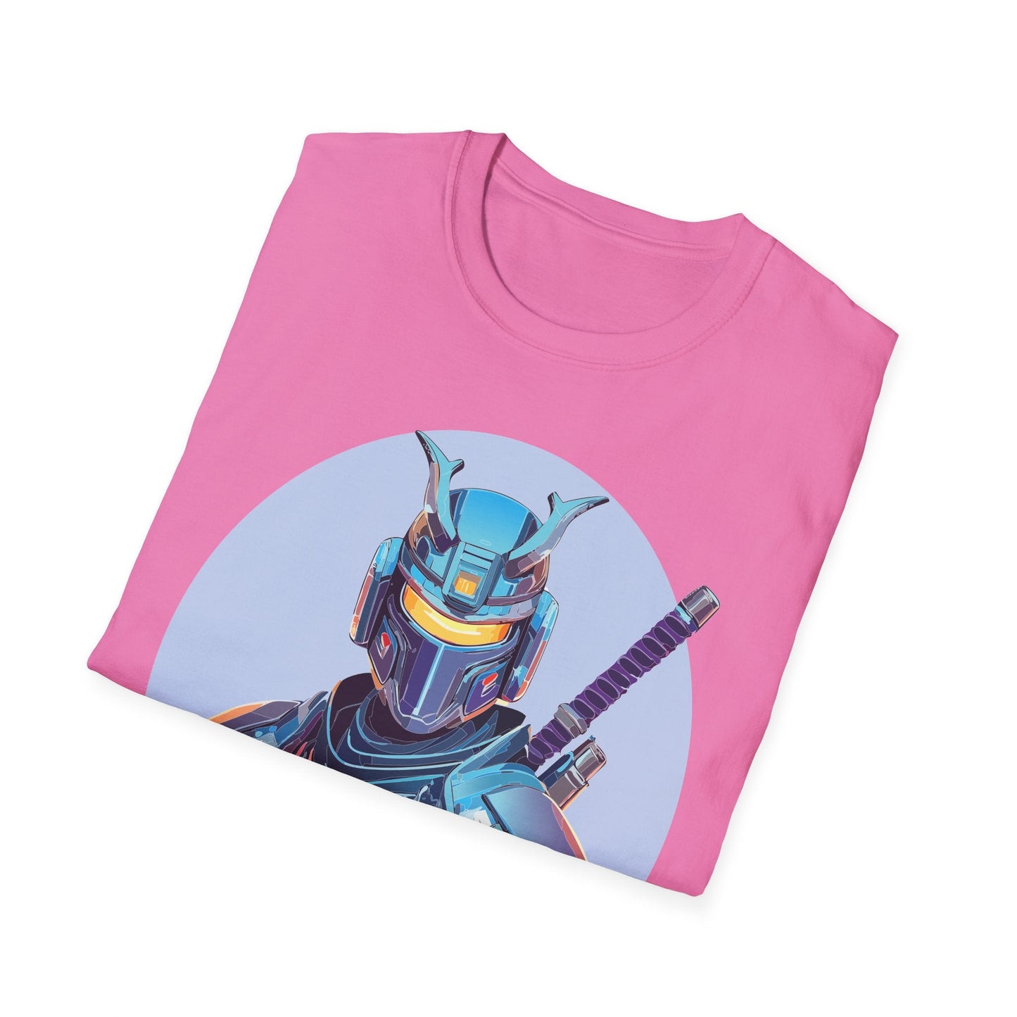 Samurai Shirt Unisex Softstyle Tee 64000 Gildan 100 Percent Ring Spun Cotton Comfort Fit