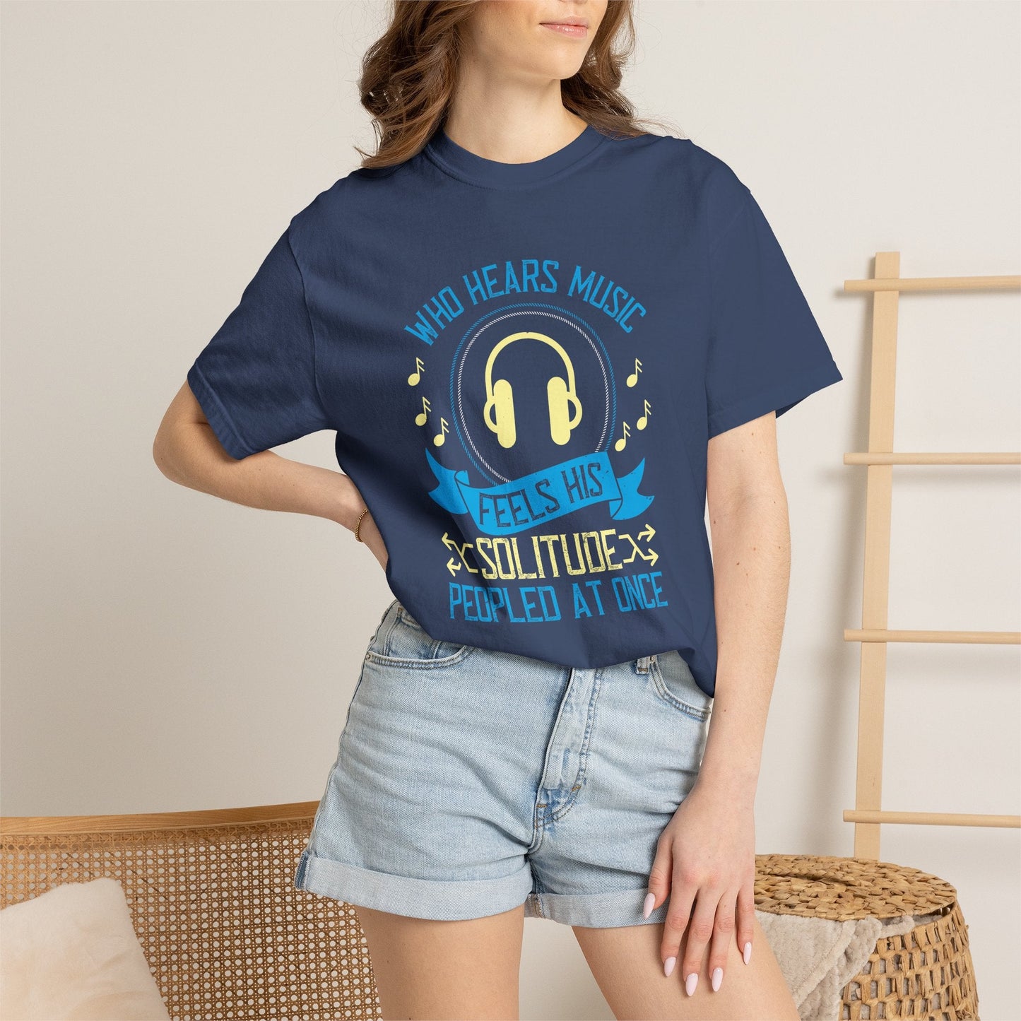 Music Graphic Design Unisex Cotton T-shirt m49