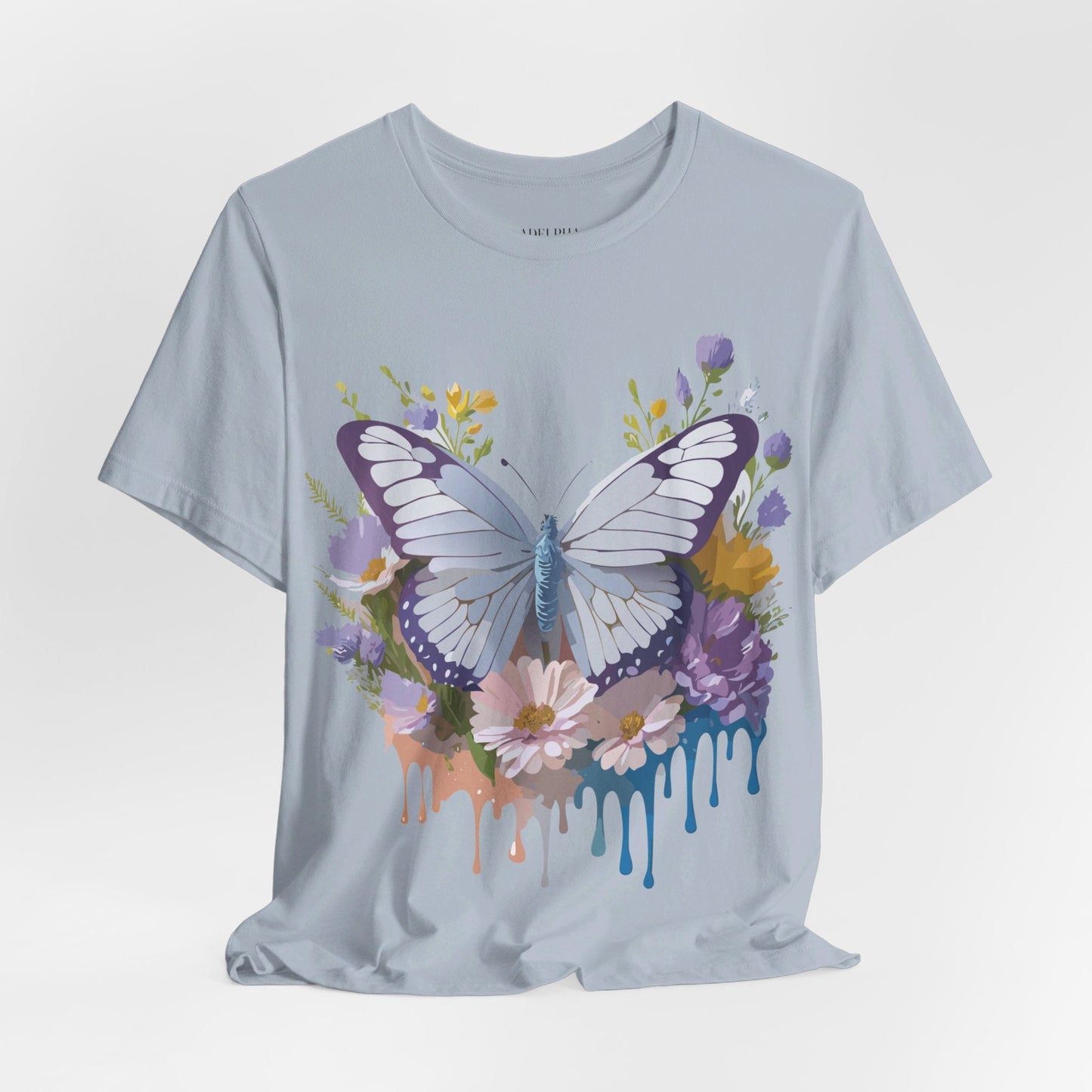 Adelpha Vintage Inspired Graphic Tee Unisex Short Sleeve Shirt