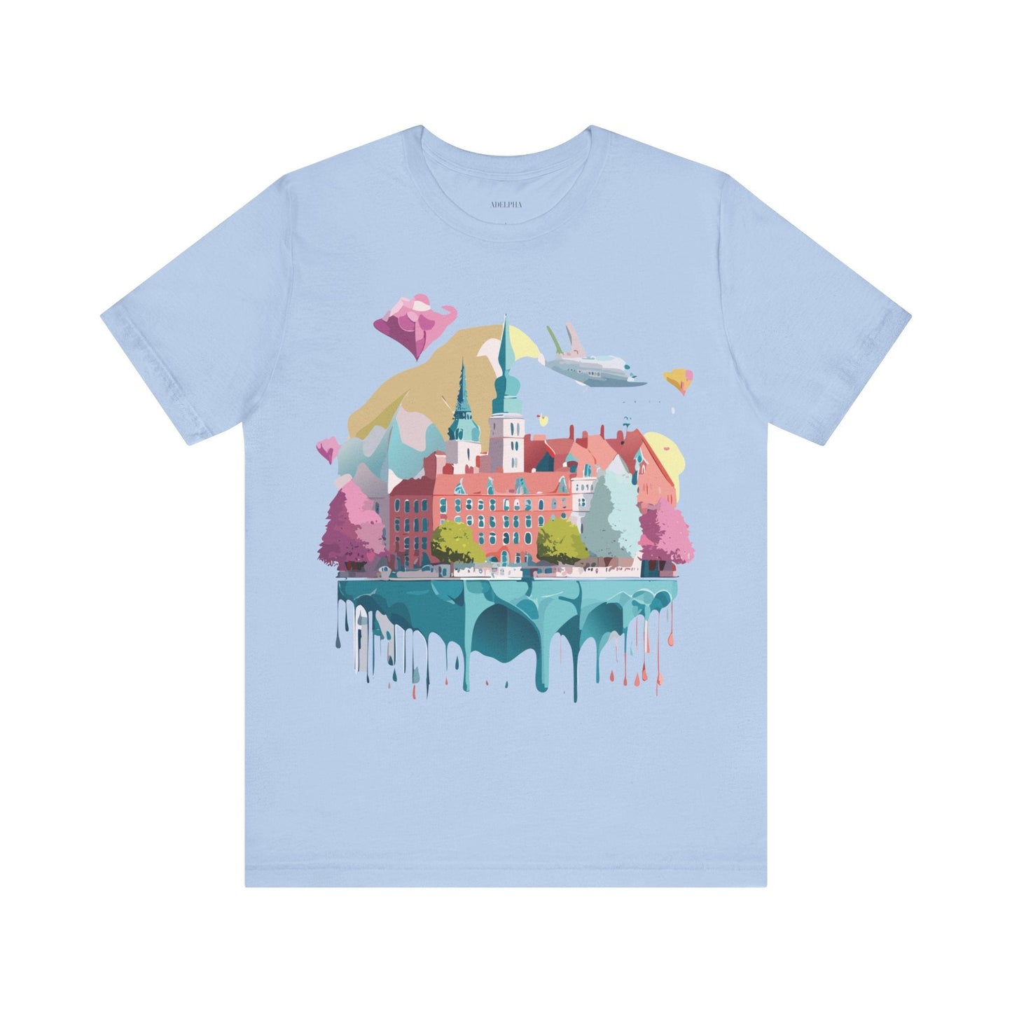 Germany Tourist Shirt Unisex Graphic Tee Vintage Inspired Art By Adelpha Premium Design