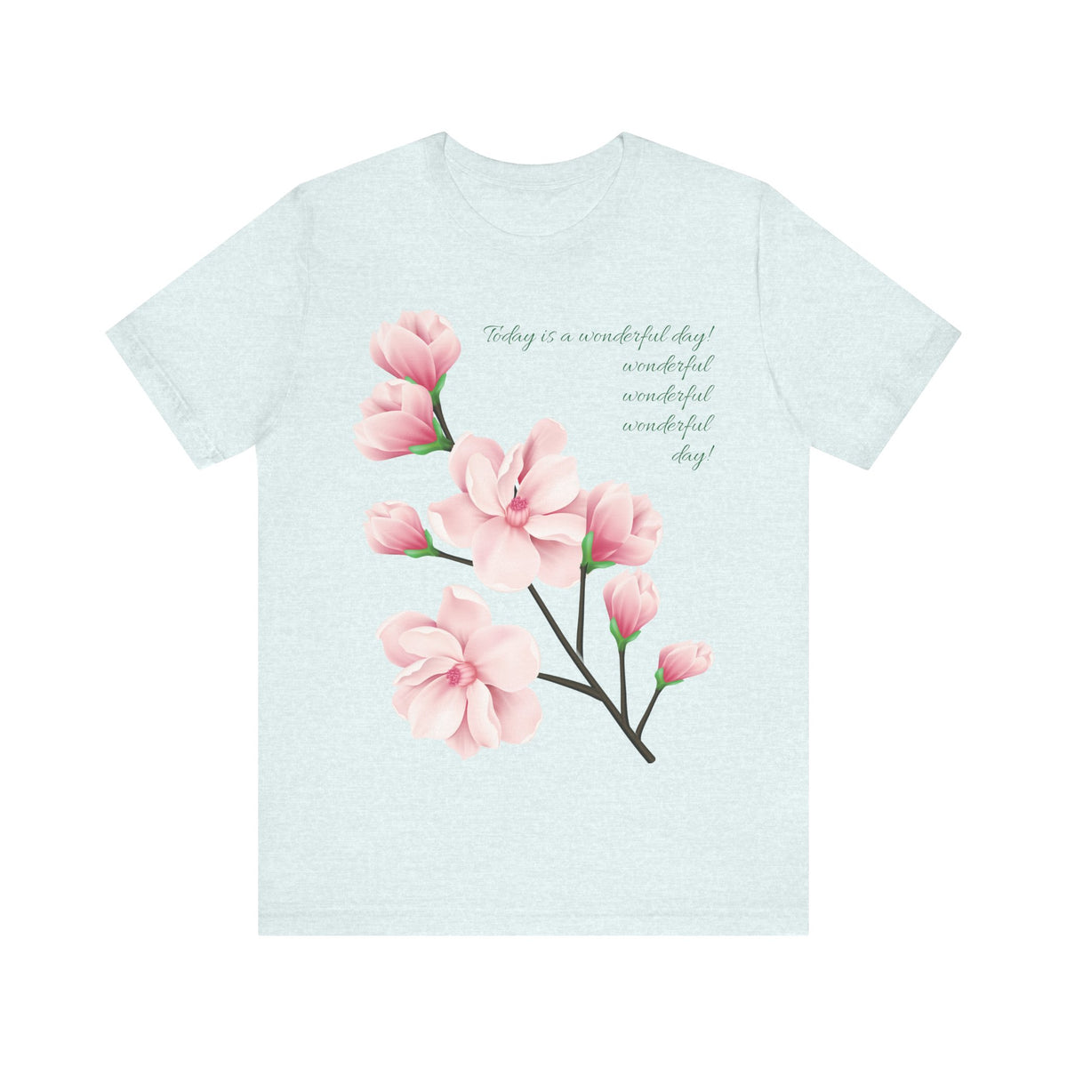 Floral Graphic Tee Shirt - Bella+Canvas Unisex 100 Cotton 55