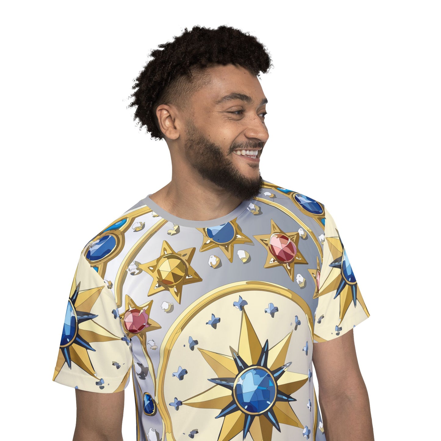 14-Card Deck Graphic T-Shirt, Art Design Poly Shirt, All Over Print Graphic Tee, Playing Cards T-Shirt, Playing Cards Tees