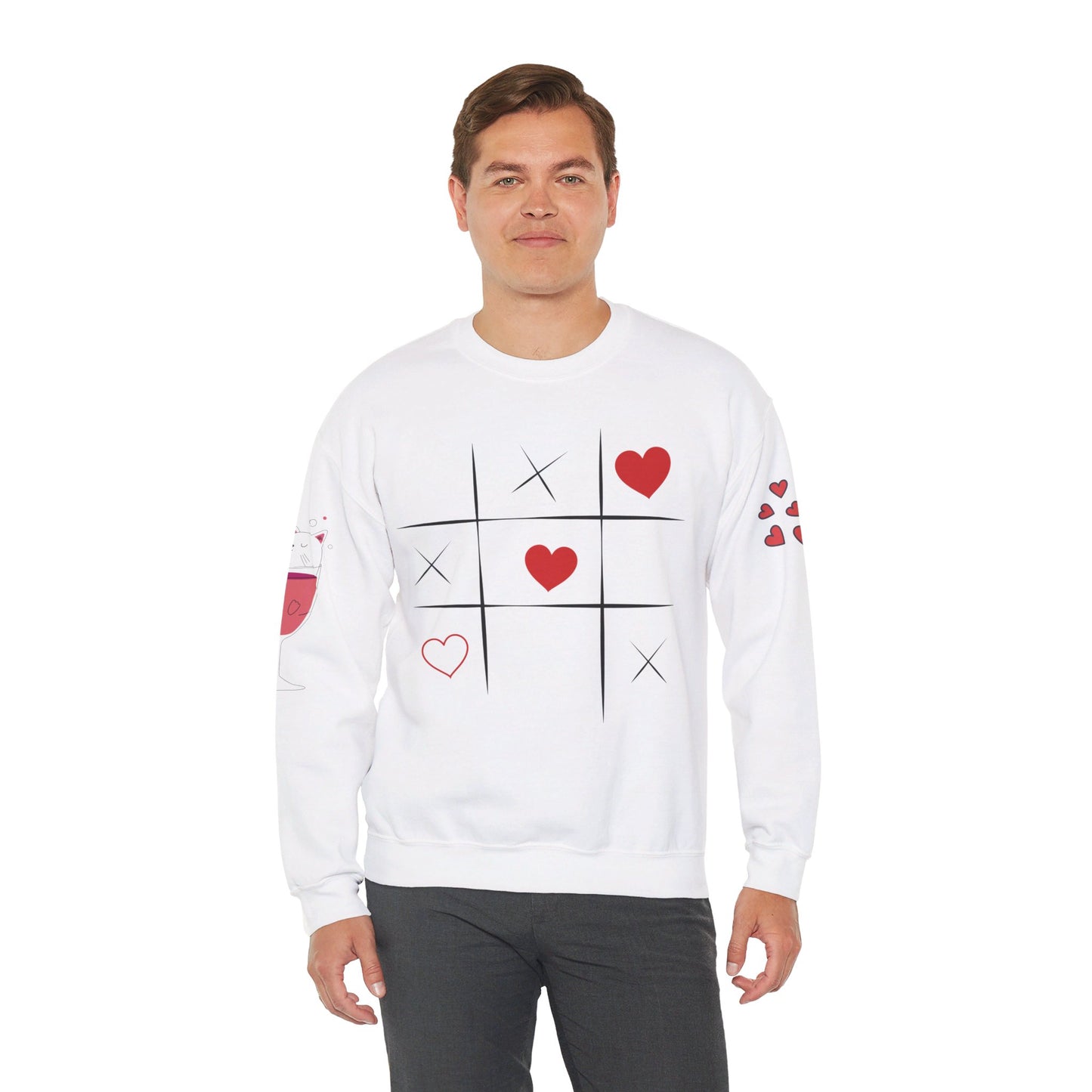 Unisex Heavy Blend Sweatshirt - Heart