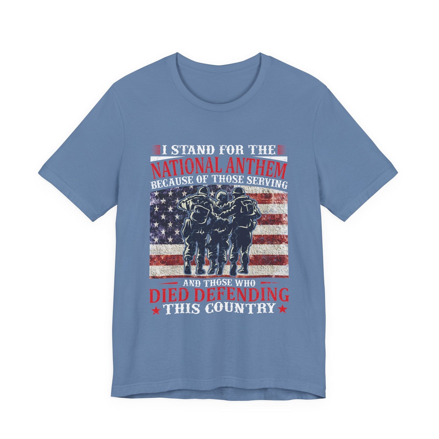 Army Veteran Patriotic Graphic Design Unisex Cotton T-Shirt v36