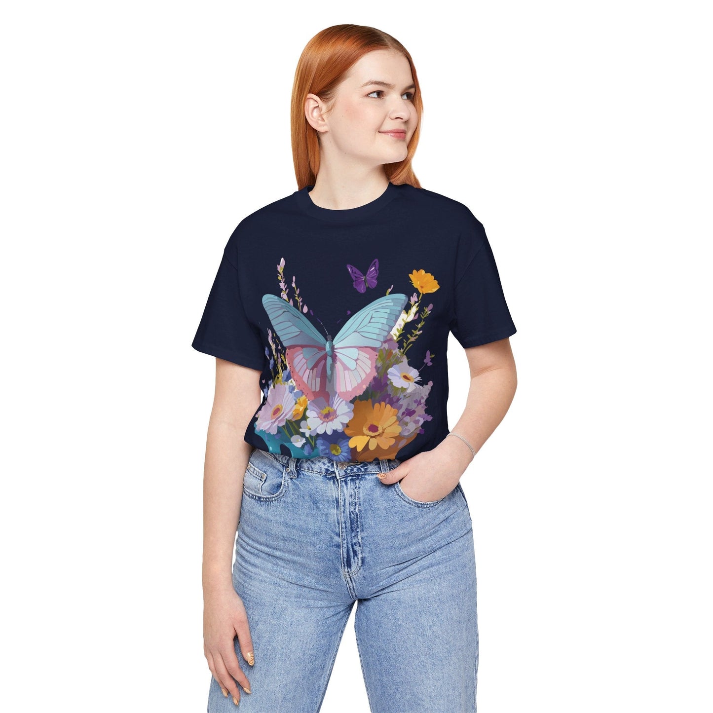 Adelpha Butterfly Graphic Tee Unisex Short Sleeve Vintage Inspired Shirt