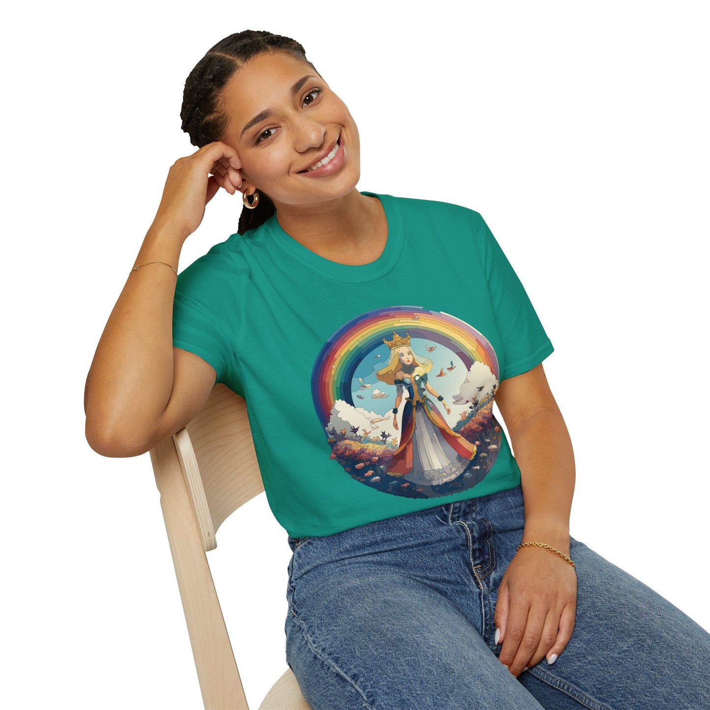 Womens Graphic T Shirts Art Design Shirt Unisex Softstyle Tee 100 Percent Cotton Gildan 64000
