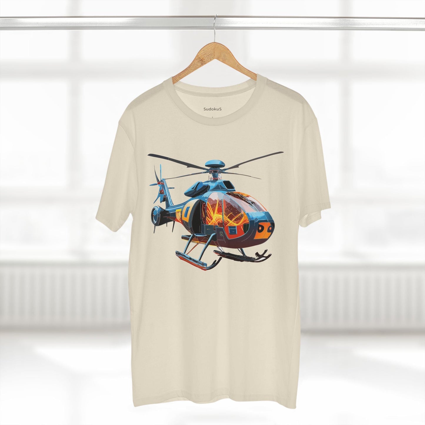 Chopper Graphic Unisex 100 Cotton Staple Tee 4