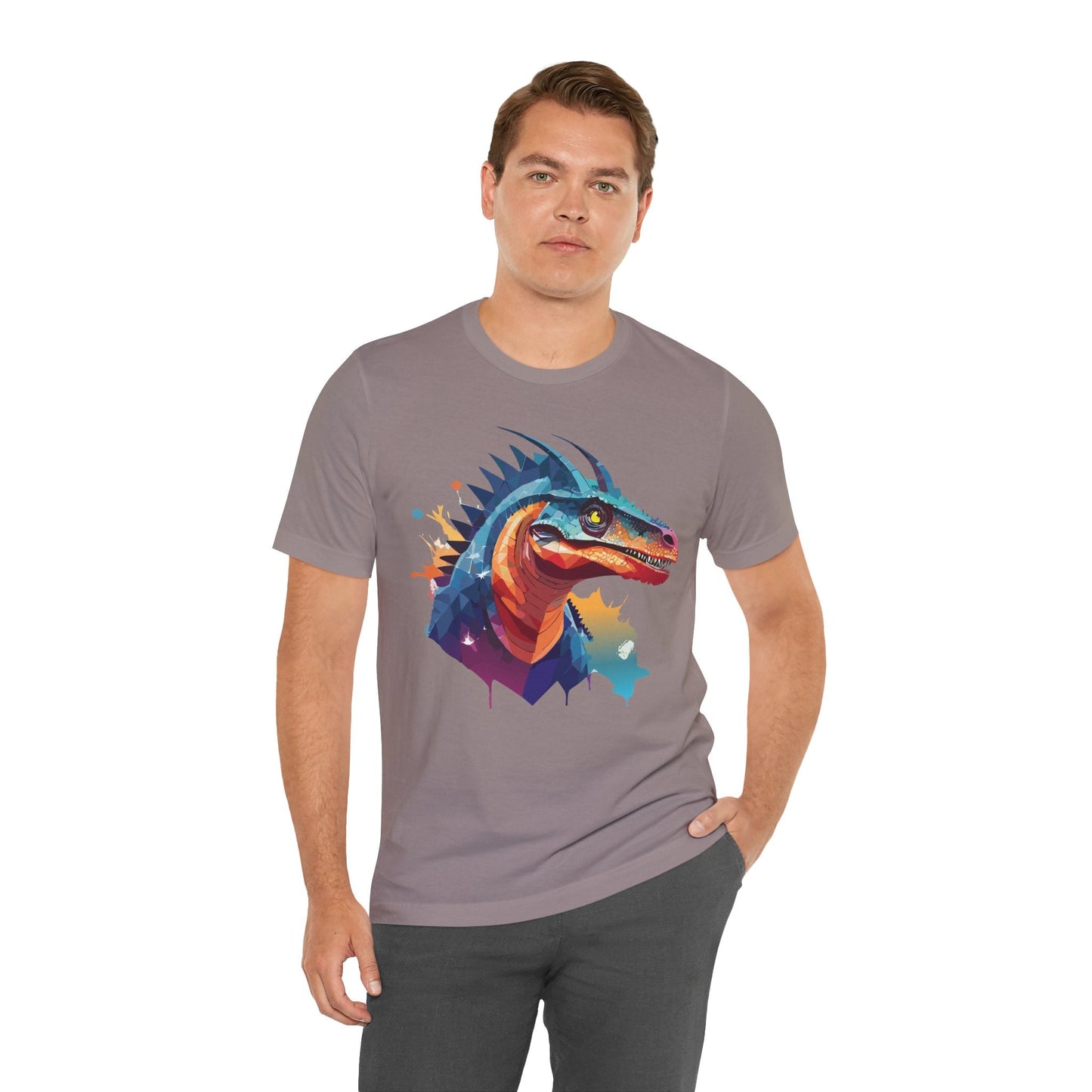 Unisex Animal Tee Shirt With Animals Art Design Wild Animals Shirt For Everyday Wear