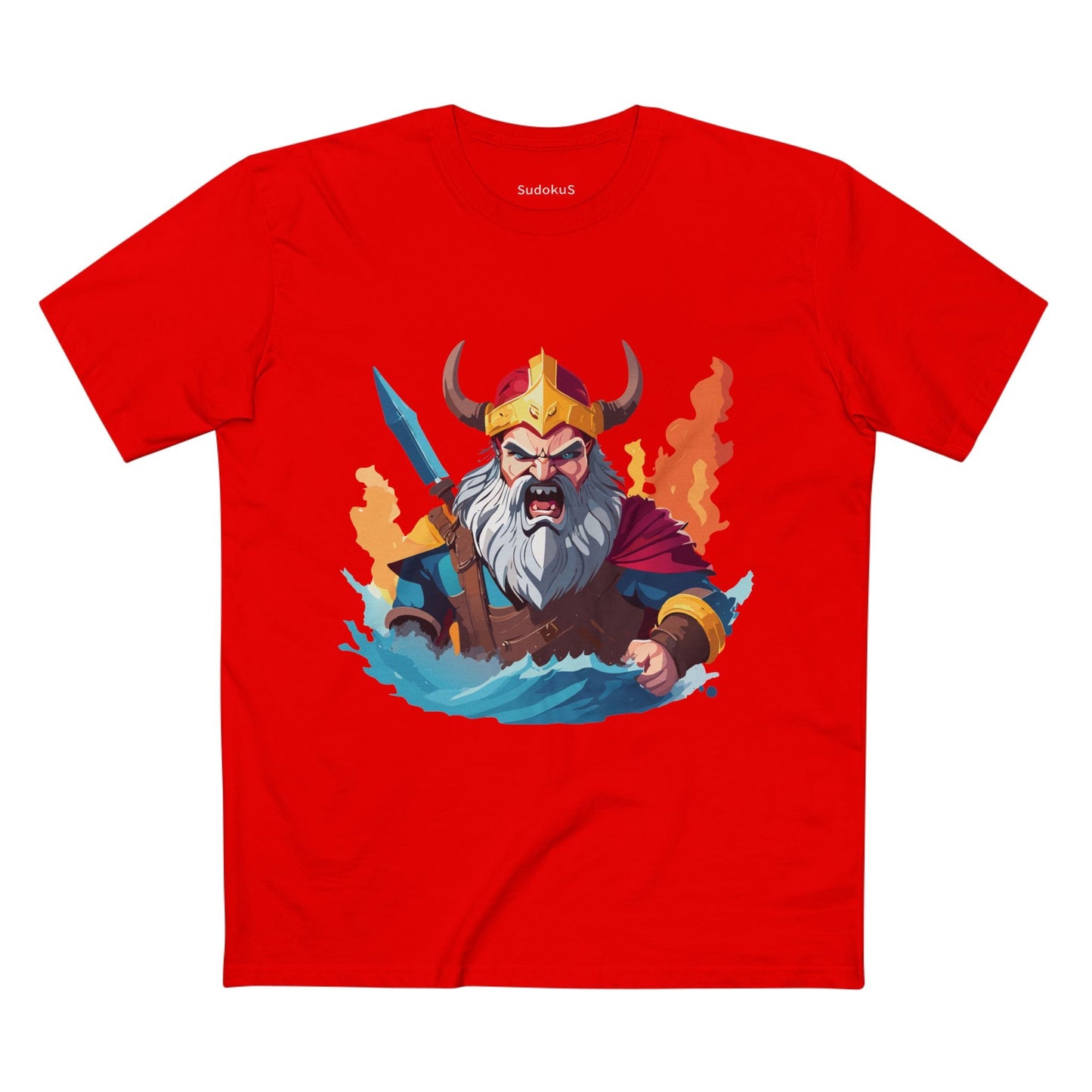 Viking Graphic Unisex 100 Cotton Staple Tee 23