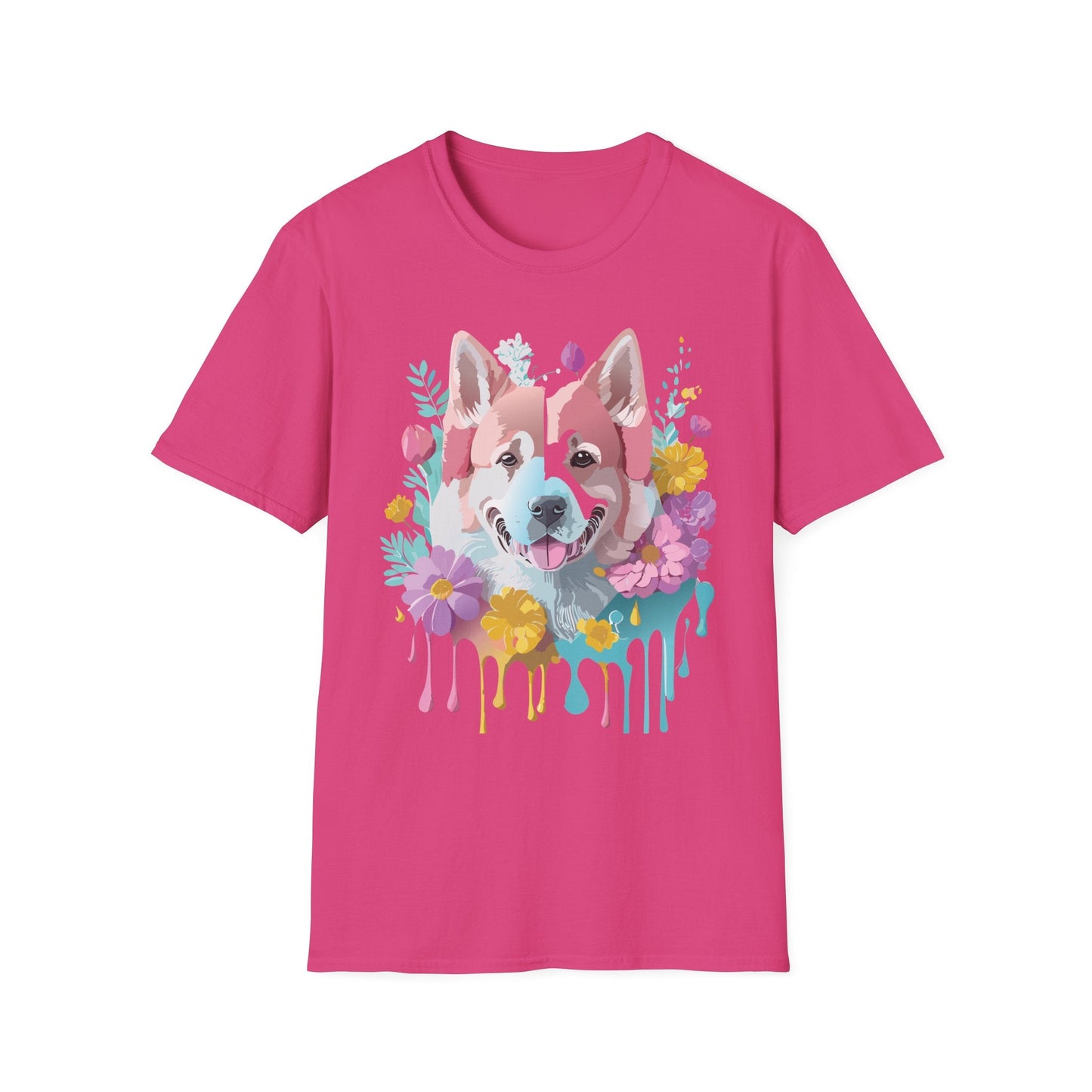 Dog Shirt Unisex Tee Softstyle Cotton Comfort for Animal Lovers