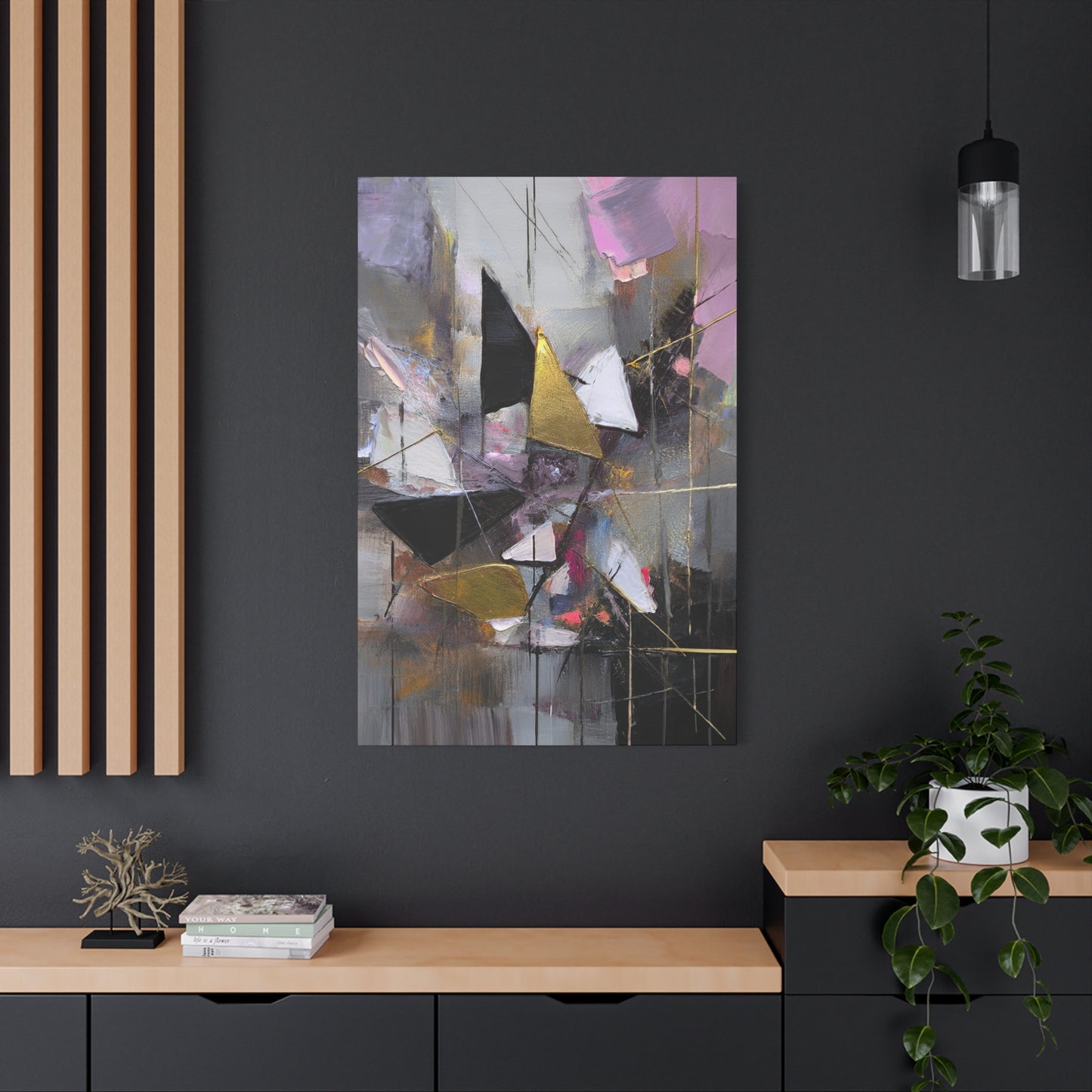 Abstract Oil Painting Print Canvas 20x24,20x30,24x30 24x32,24x36,30x40 32x48,36x48,40x60 Pine-Wood Inner Frame ABS-217