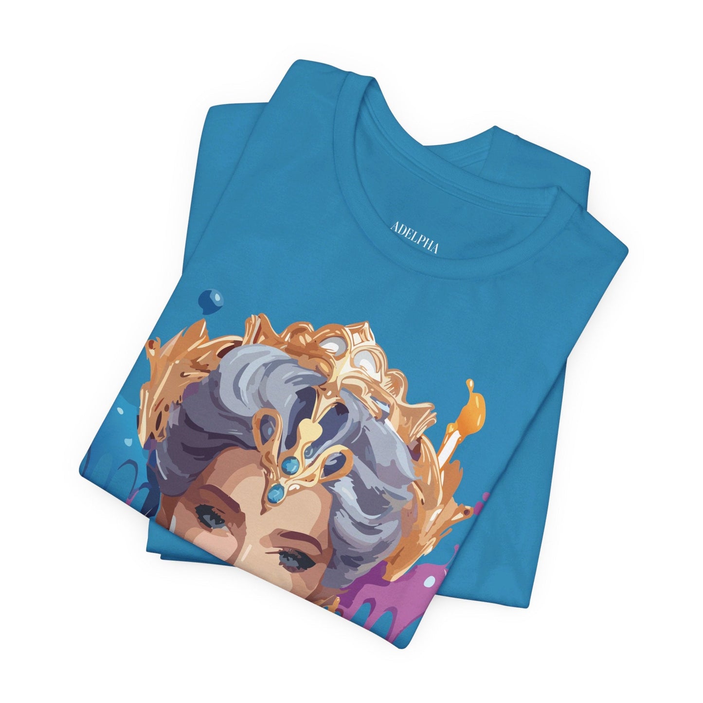 Queen Woman Portrait Graphic Unisex 100 Cotton Vintage Artwork Tee 18