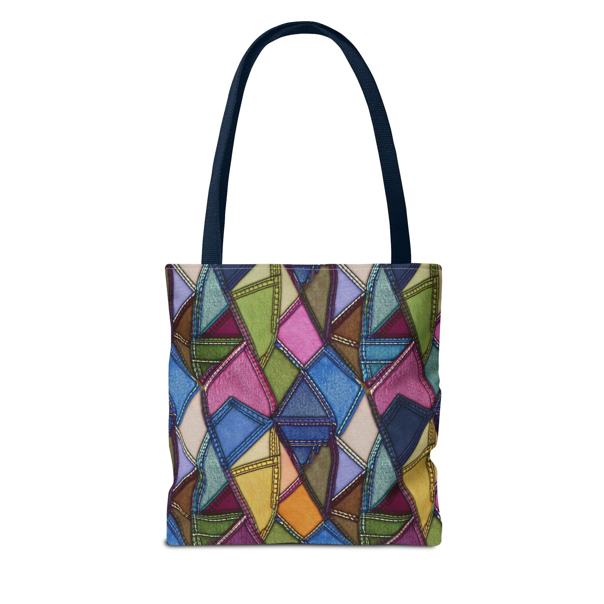 Denim Canvas Bag, Tote Bag Denim Printify