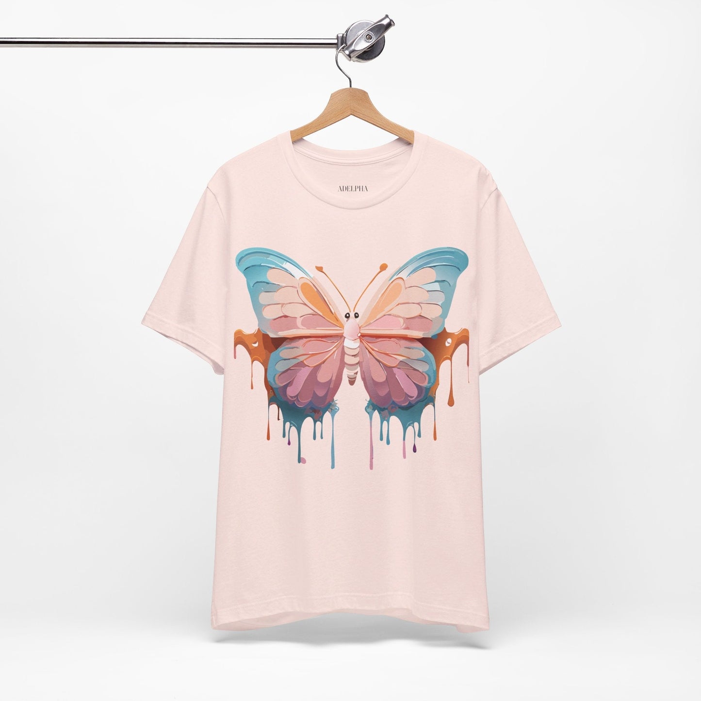 Adelpha Vintage Inspired Graphic Tee Unisex Short Sleeve Shirt