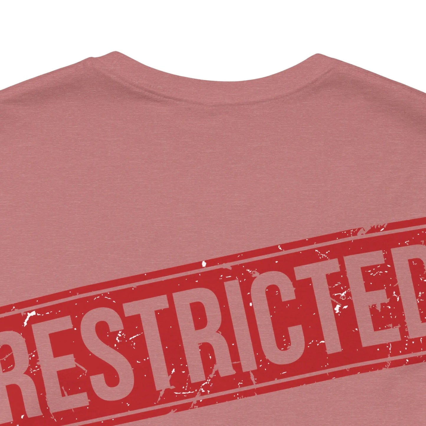 Bad Galaxy Tee Shirt With Red Stamp 100 Percent Cotton Made In USA Eco Friendly Inks