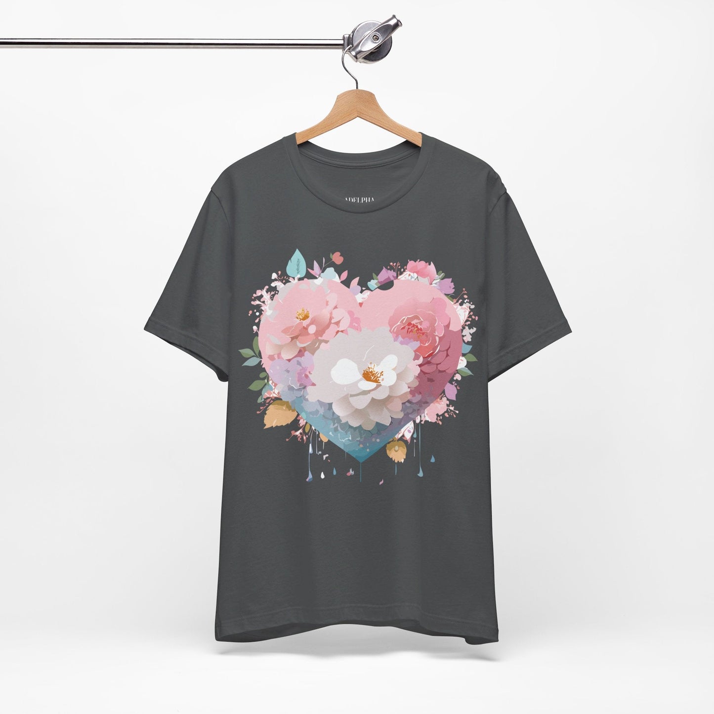 Valentine Graphic Tee Unisex Adelpha Vintage Inspired Art Shirt For Everyday Wear
