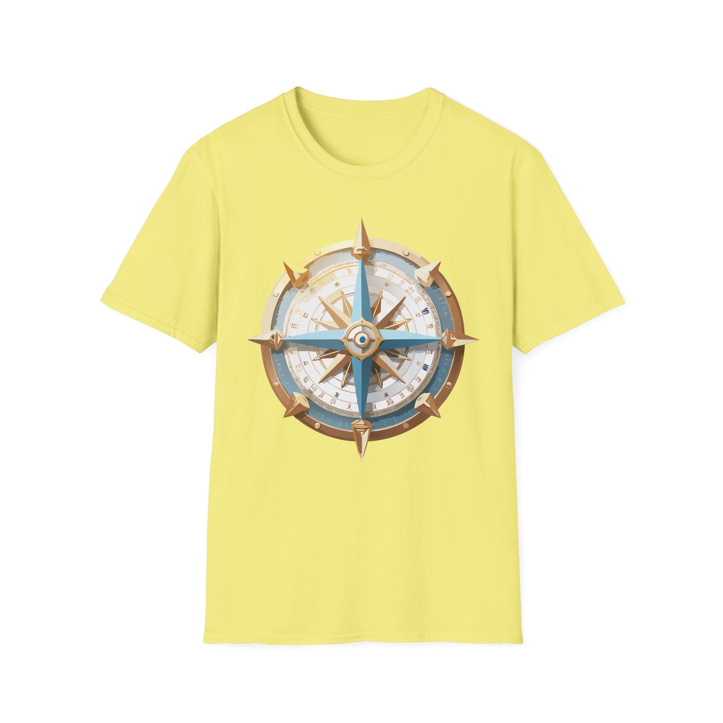 Compass Navigator Graphic Tee Unisex 100 Cotton 27