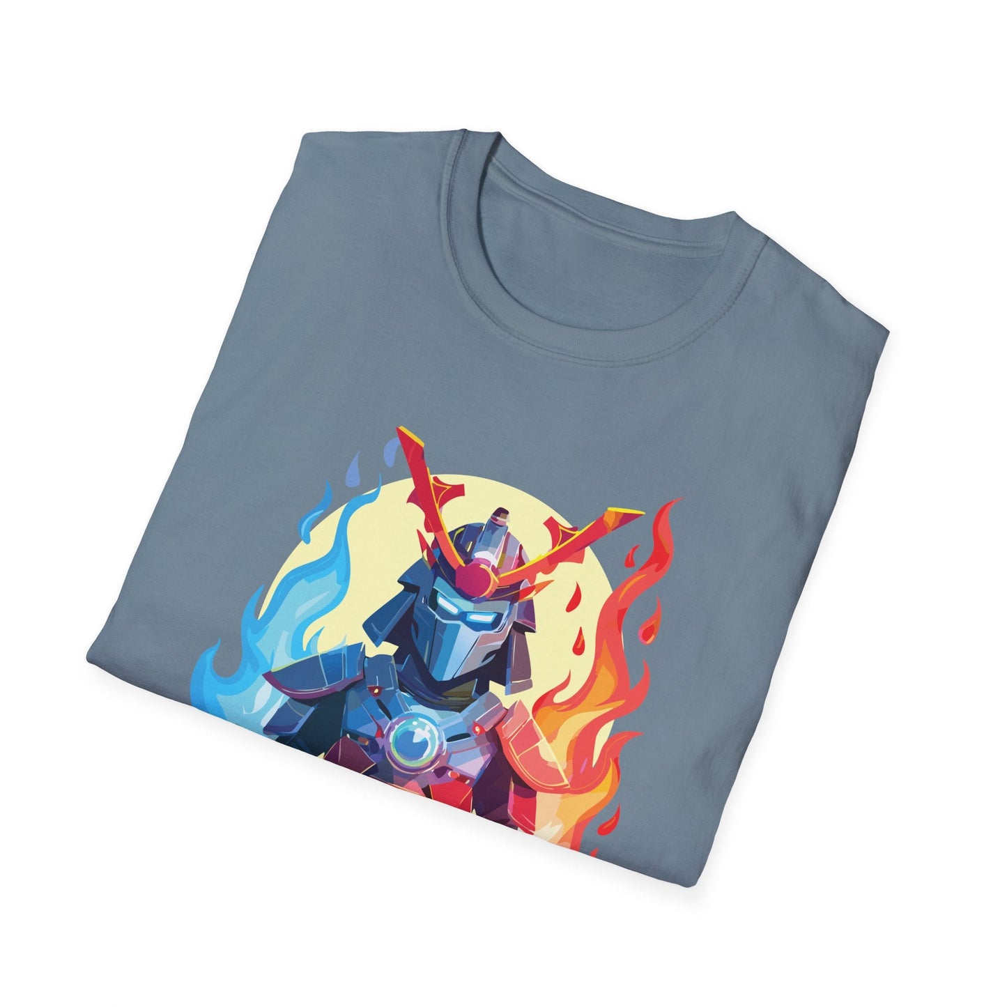 Samurai Shirt Unisex T Shirt Softstyle Ring Spun Cotton Gildan 64000 100 Percent Cotton Tee