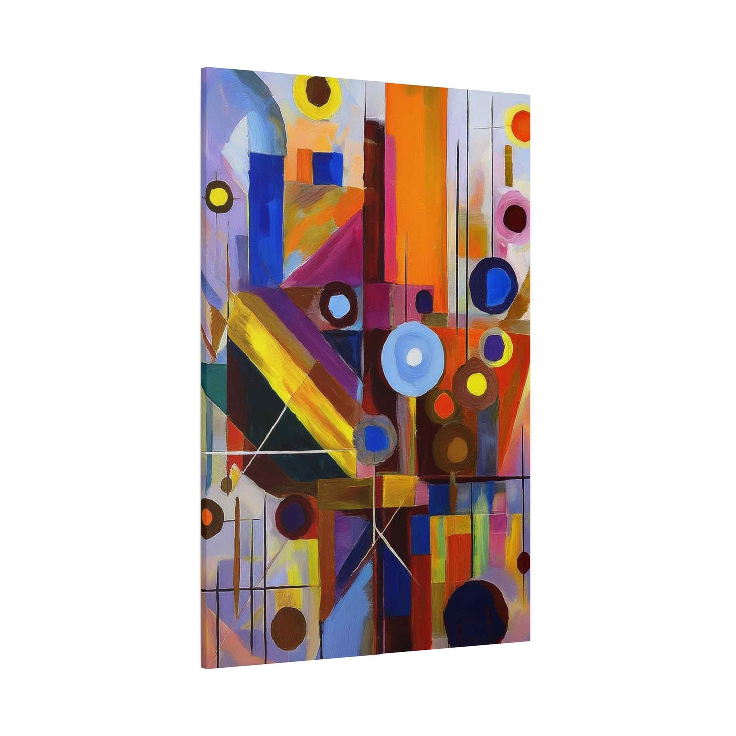 Abstract Painting Print Canvas 20x24,20x30,24x30, 24x32,24x36,30x40, 32x48,36x48,40x60 Pine-Wood Inner Frame ABS-4