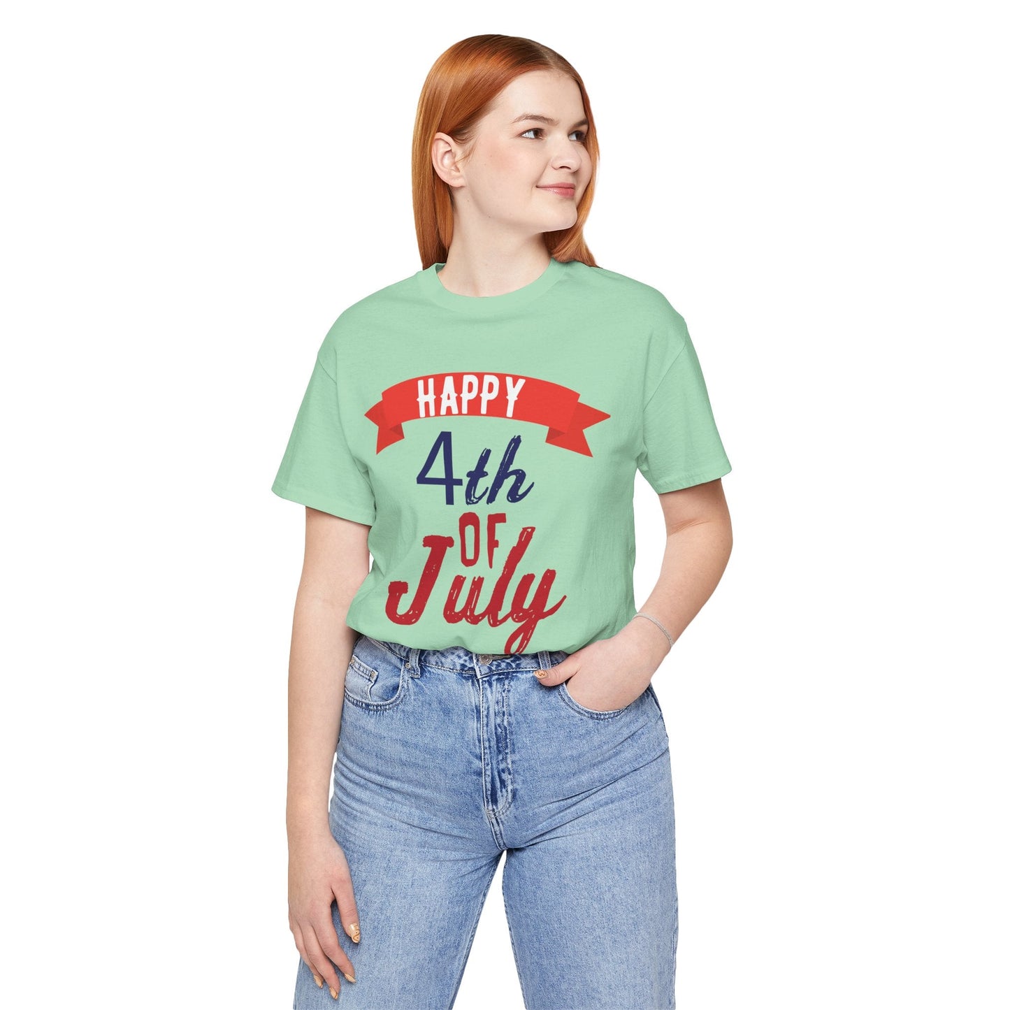 Independence Day Graphic Unisex Cotton T-Shirt 012