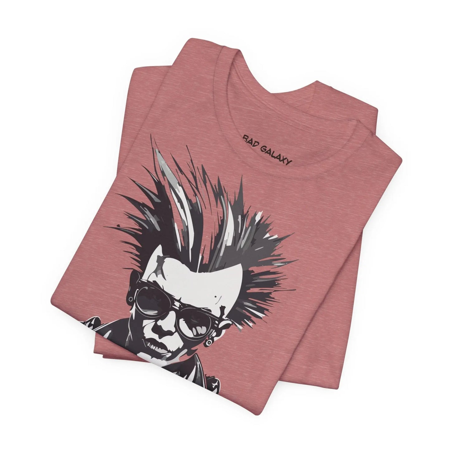 Punk Rock Tee Shirt 100 Percent Cotton Made To Order Eco Friendly Print Free Shipping Limited Time
