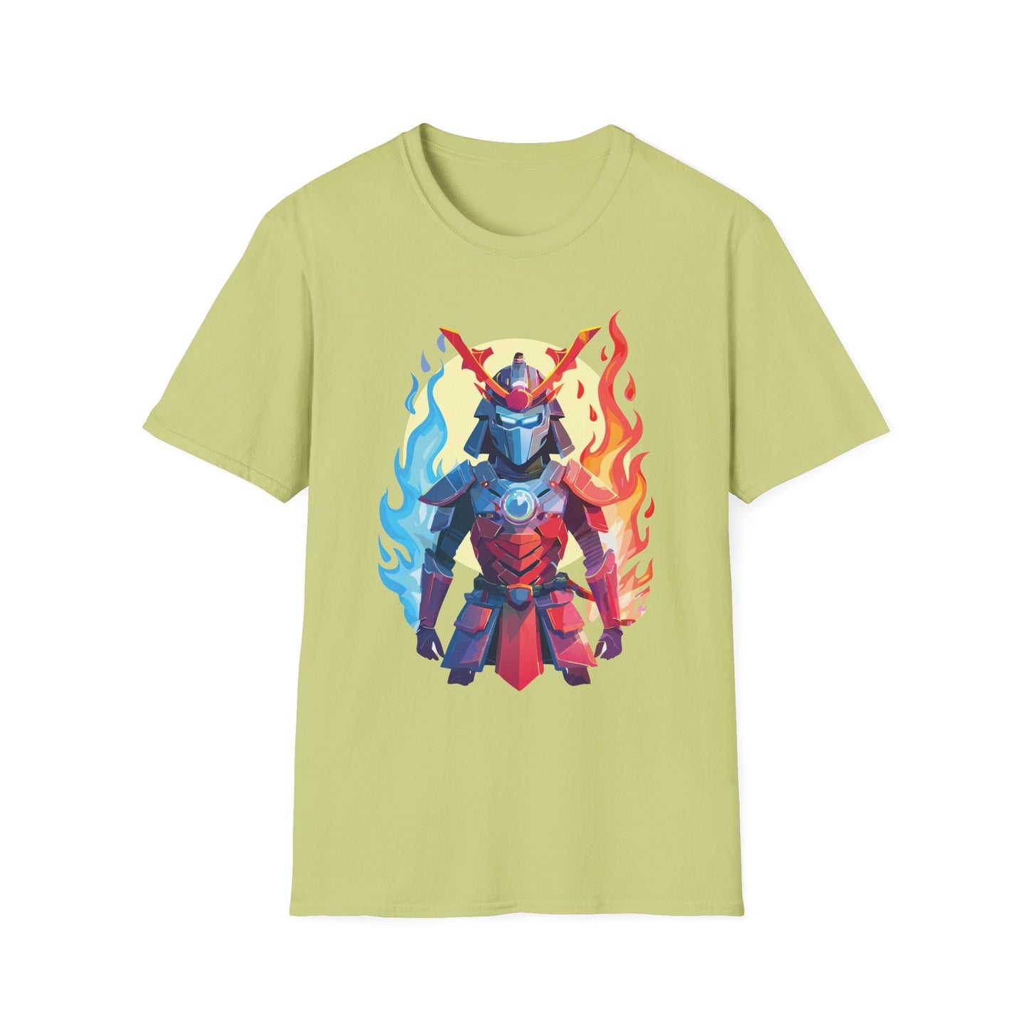 Samurai Shirt Unisex T Shirt Softstyle Ring Spun Cotton Gildan 64000 100 Percent Cotton Tee