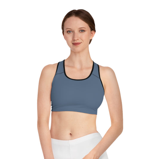 Blue Color Sports Bra, Blue Sports Bra