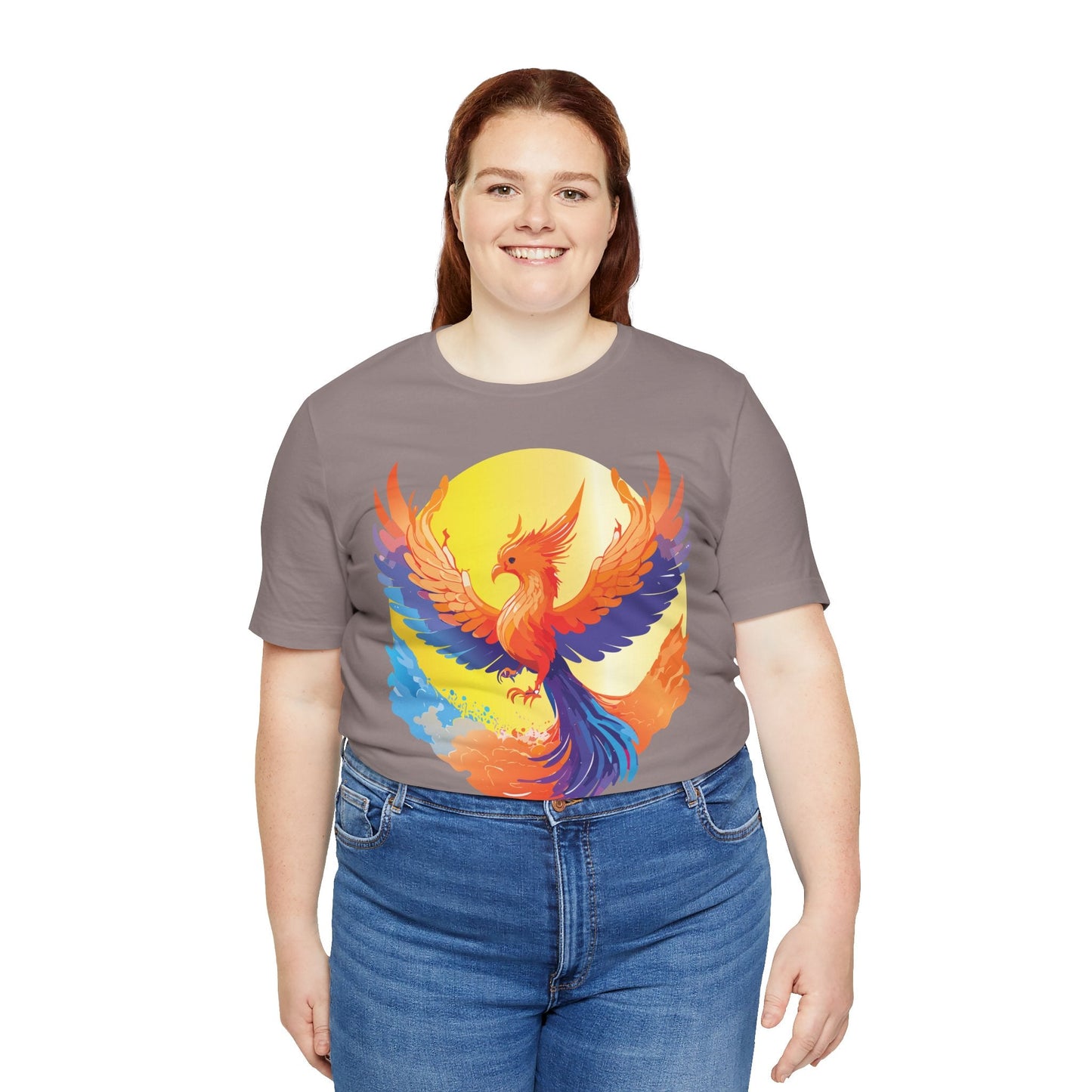 Unisex Animal Print Tee Shirt With Art Design Wild Animals Short Sleeve Comfort Fit
