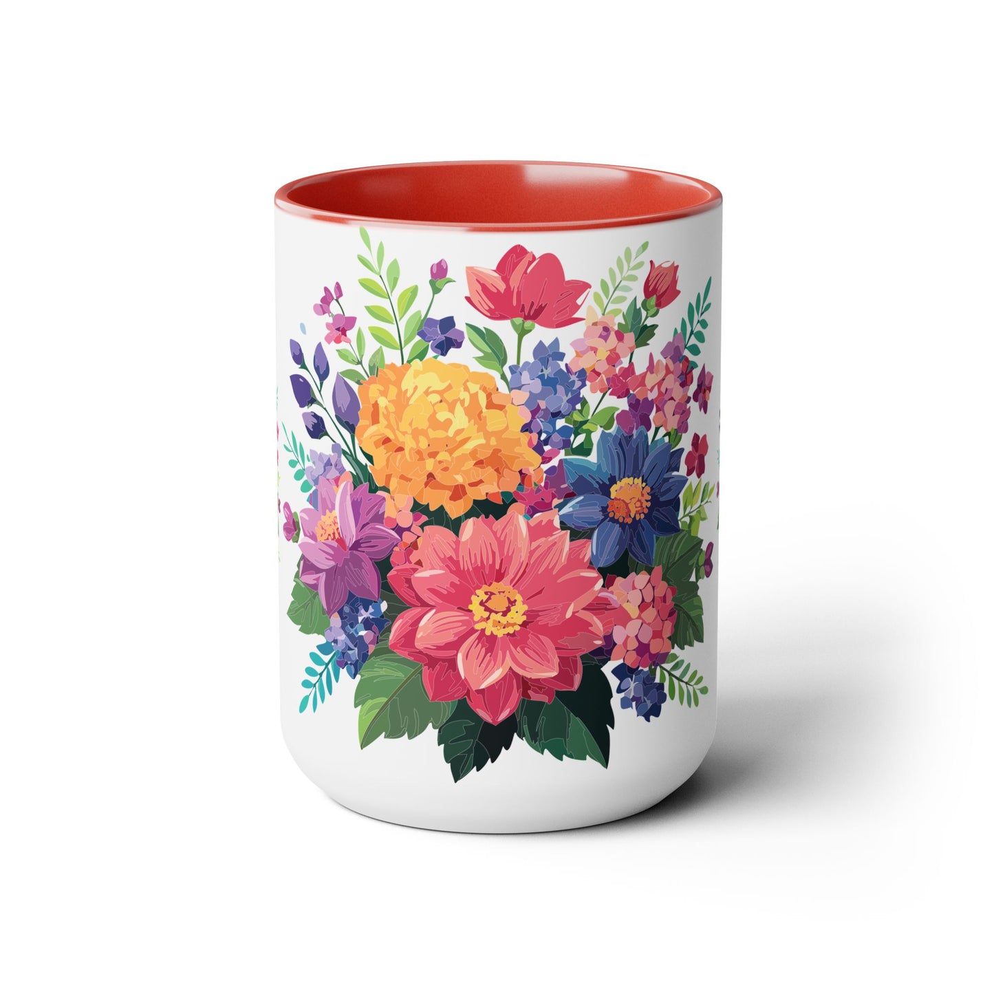 Floral Mug, Floral Cup