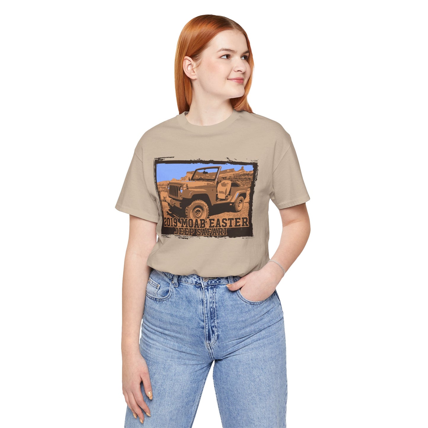 Moab Easter Safari Graphic Design Tee, Moab Easter Shirt, Vintage Tees, Art Design T-Shirt, Graphic Tee, Retro Art Shirts