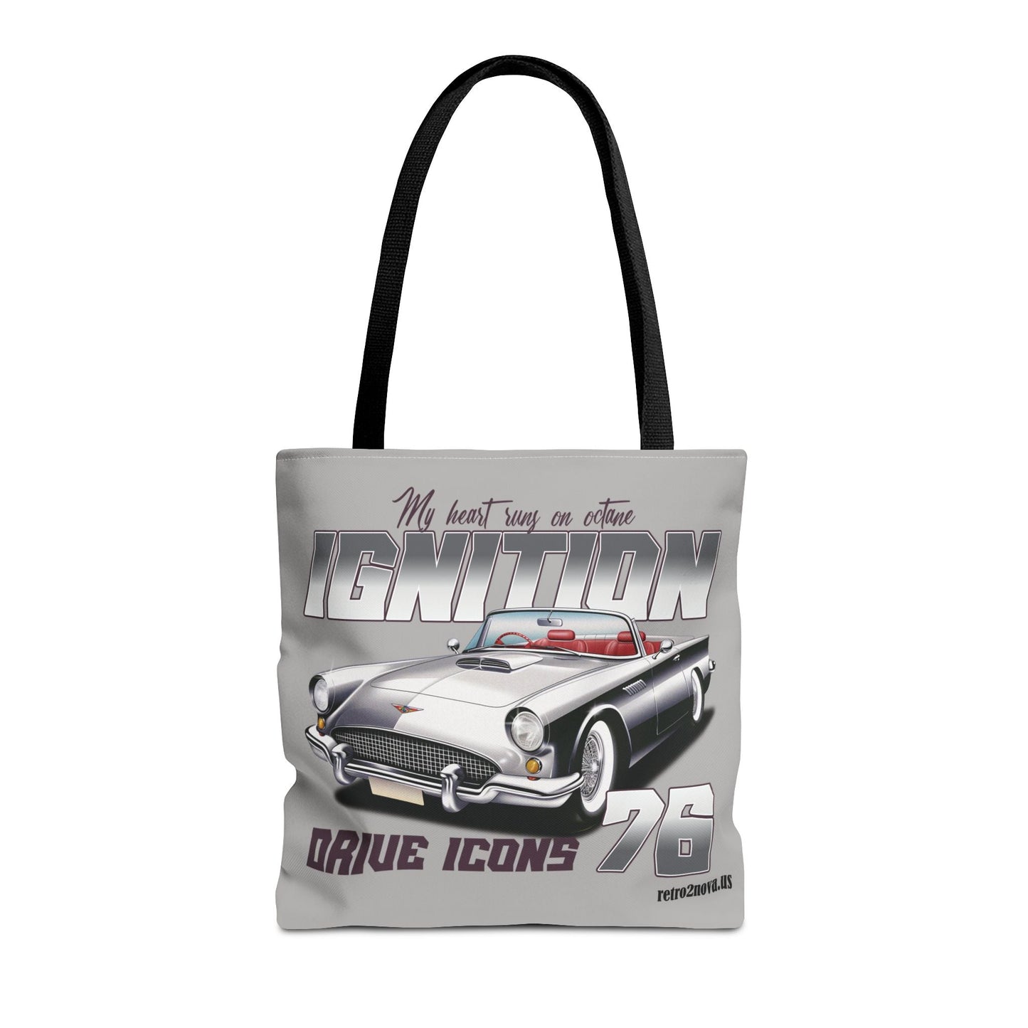 Canvas Tote Bag Classic Vintage Car Durable Stylish Everyday Use Perfect For Work