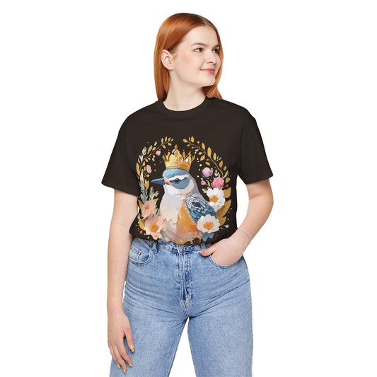 Medallion Graphic Unisex 100 Cotton Vintage Animal Medal Artwork Tee 32
