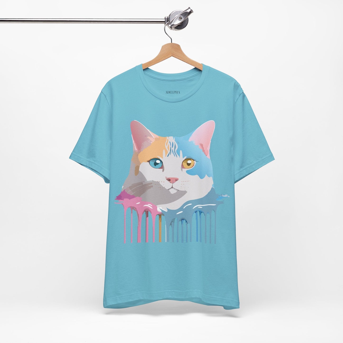 Adelpha Cat Graphic Tee Unisex Jersey Short Sleeve Vintage Inspired
