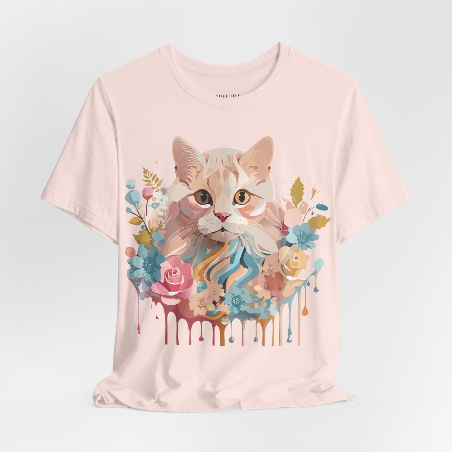 Cat Graphic Tee Unisex Shirt Adelpha Art Vintage Inspired Design