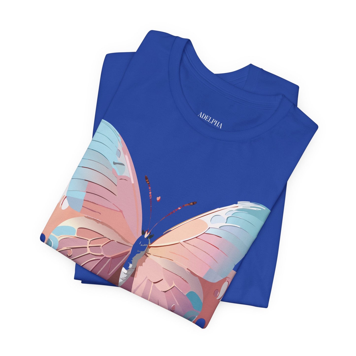 Butterfly Graphic Tee Unisex Adelpha Vintage Inspired Art Design Shirt