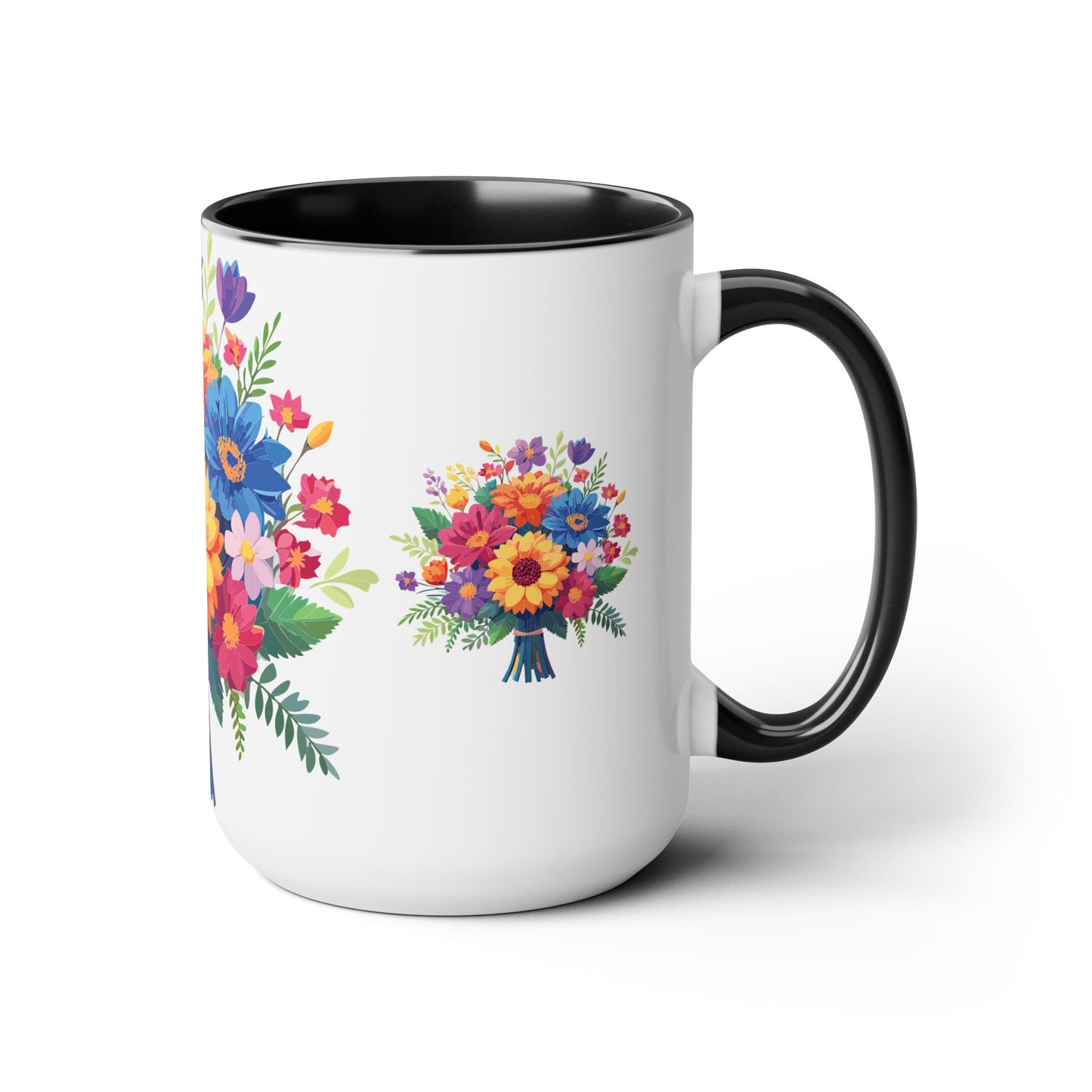 Floral Mug, Floral Cup