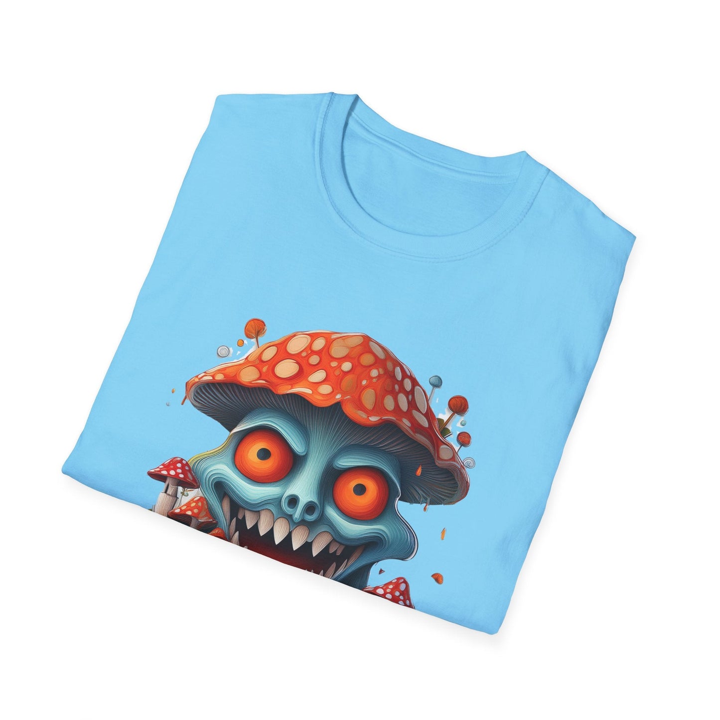Mashroom Tee Shirt Unisex Softstyle Gildan 64000 Short Sleeve Tee With Funny Mashroom Fungus