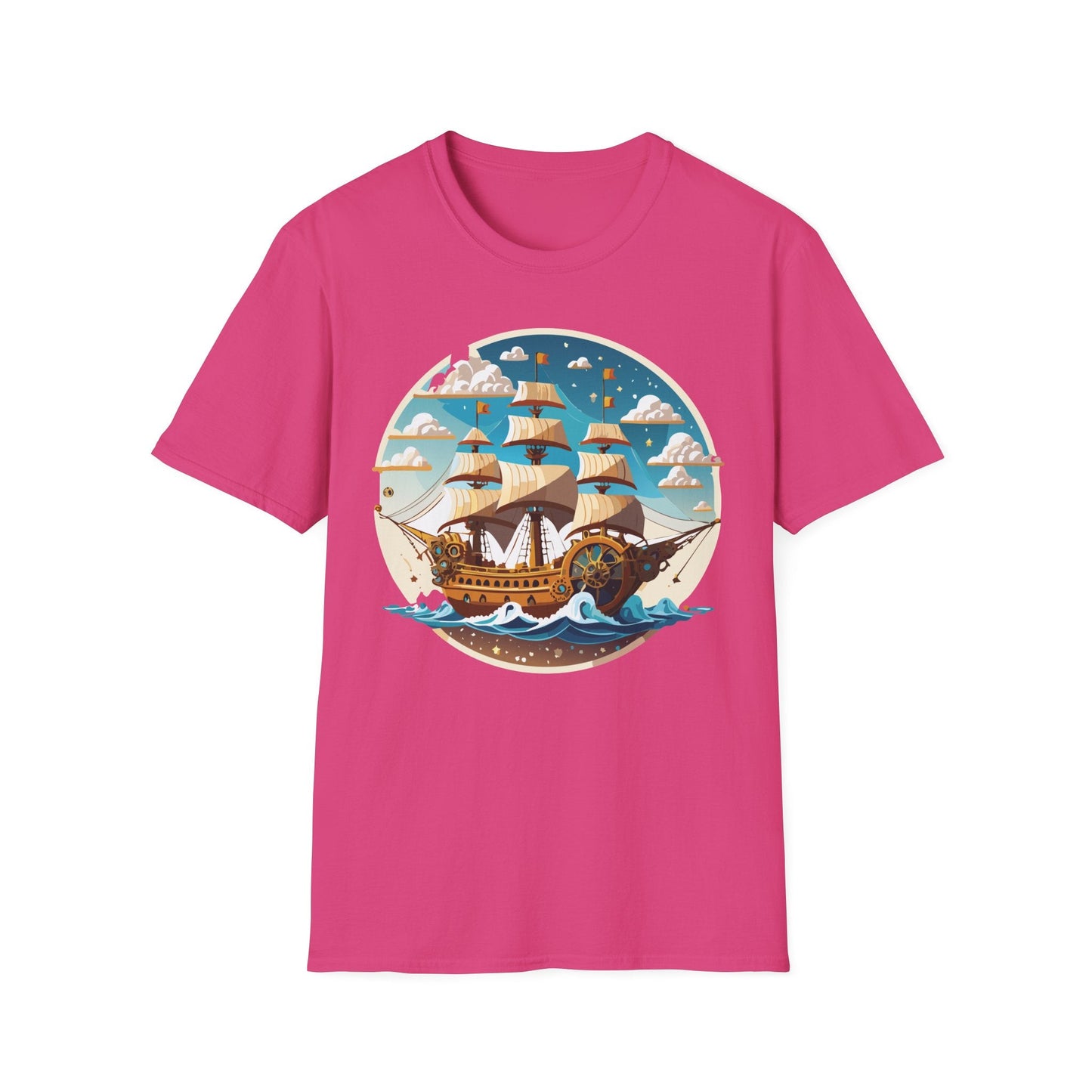 Ship T Shirts Frigate T Shirts Vessel Tee Shirt Unisex Gildan Softstyle 64000 Premium