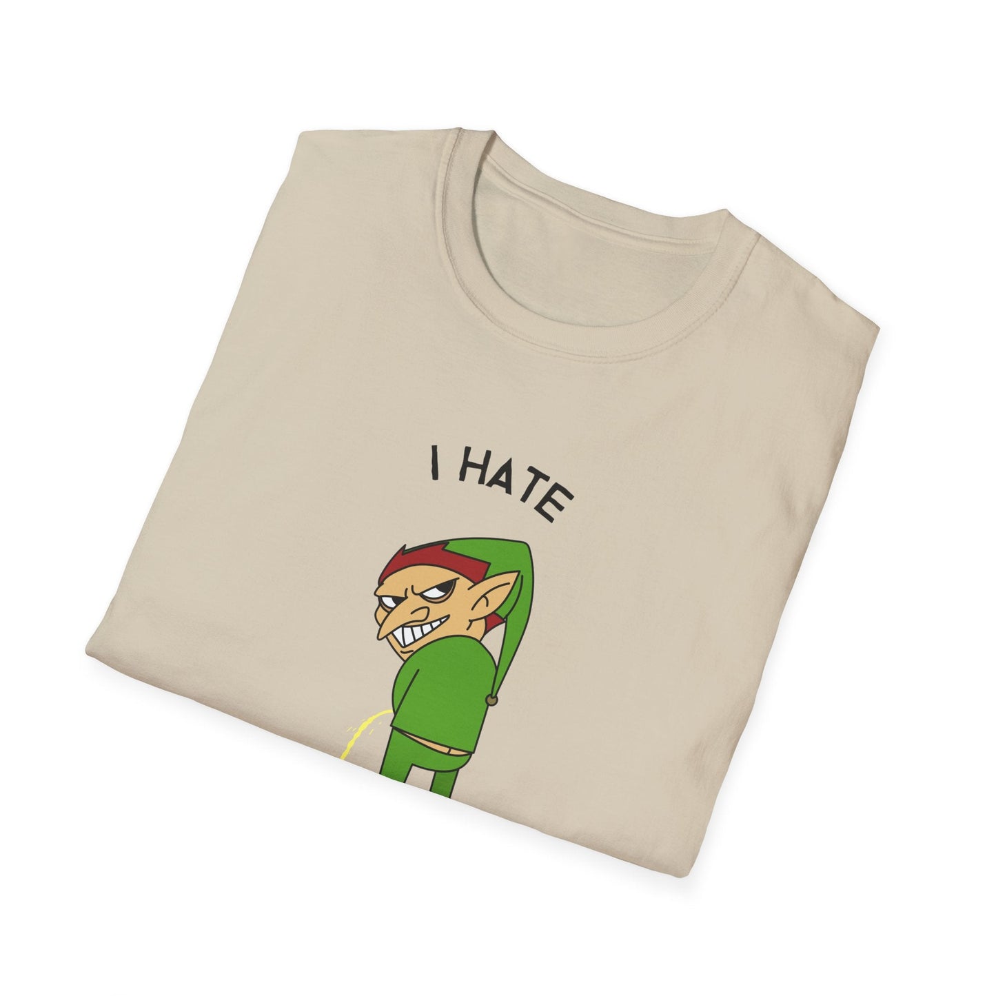 Unisex Easter T Shirt With Art Design Softstyle 100 Percent Ring Spun Cotton Lightweight Tee