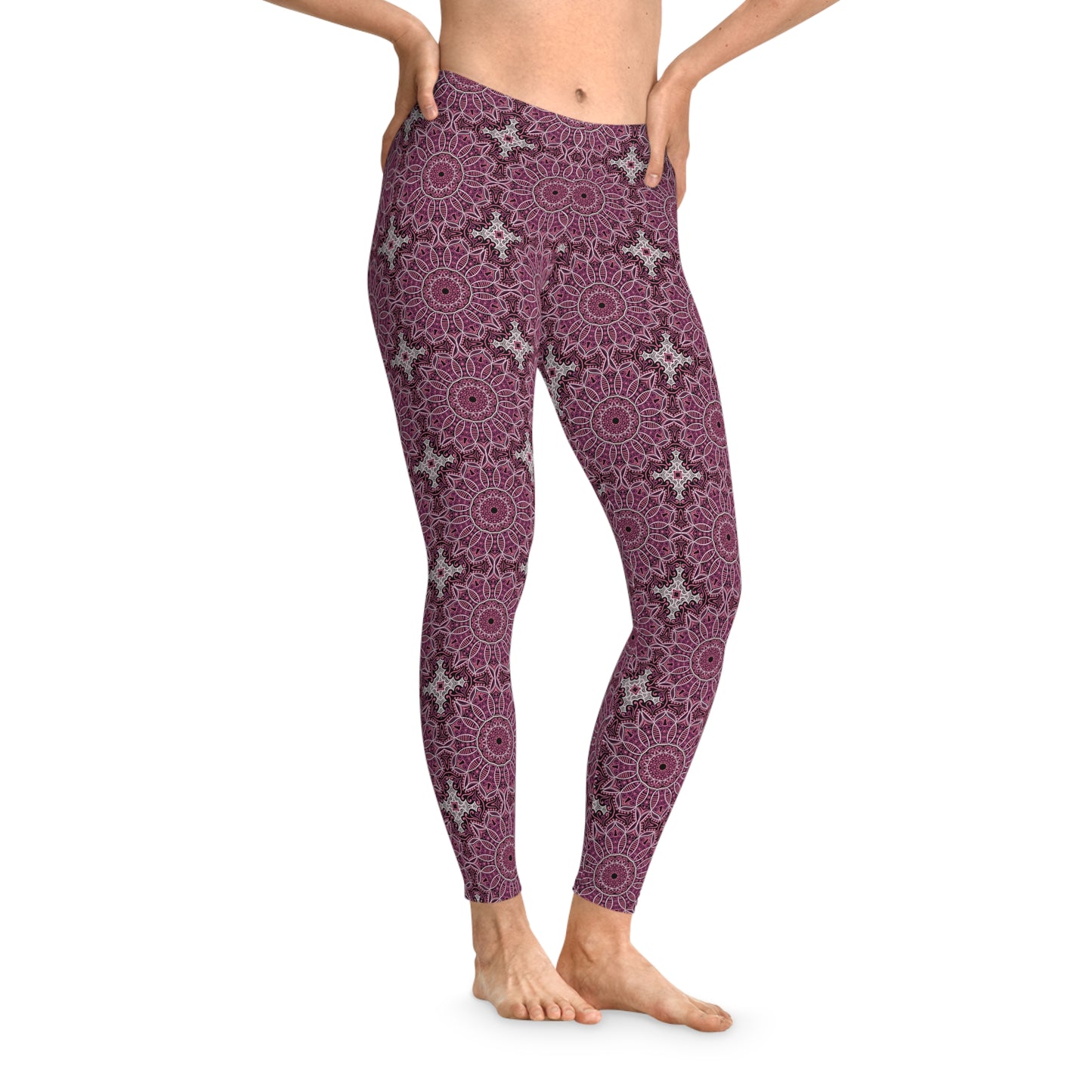 Leggings con estampado tradicional