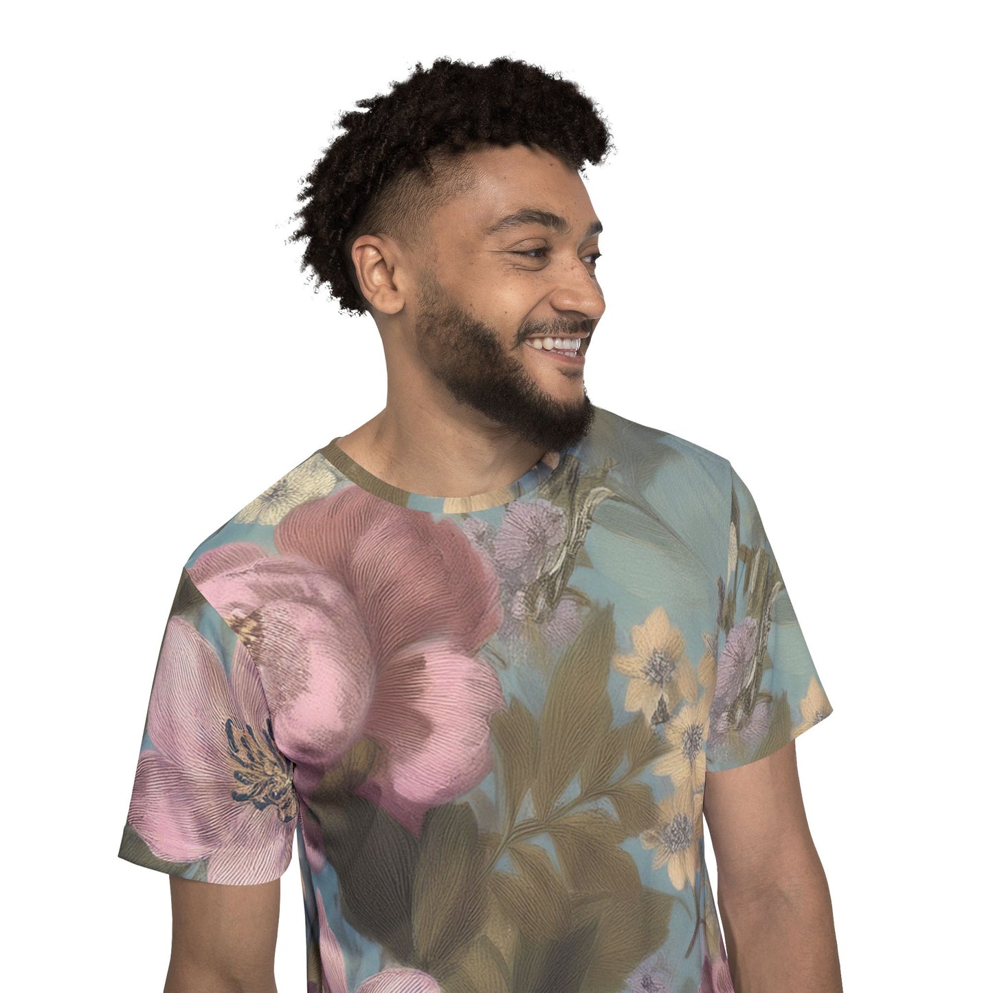 Unisex Floral Shirt, Floral Tee Shirt
