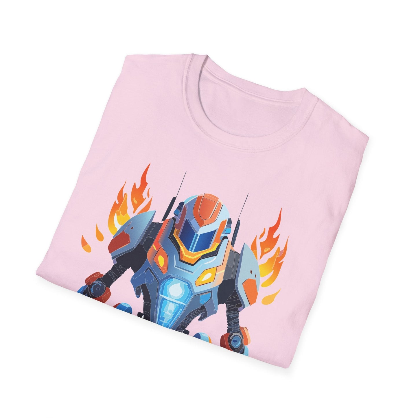 Cyborg Tee Unisex Robot Shirt Terminator Shirt Art Design Gildan Softstyle 64000 Cotton Tee